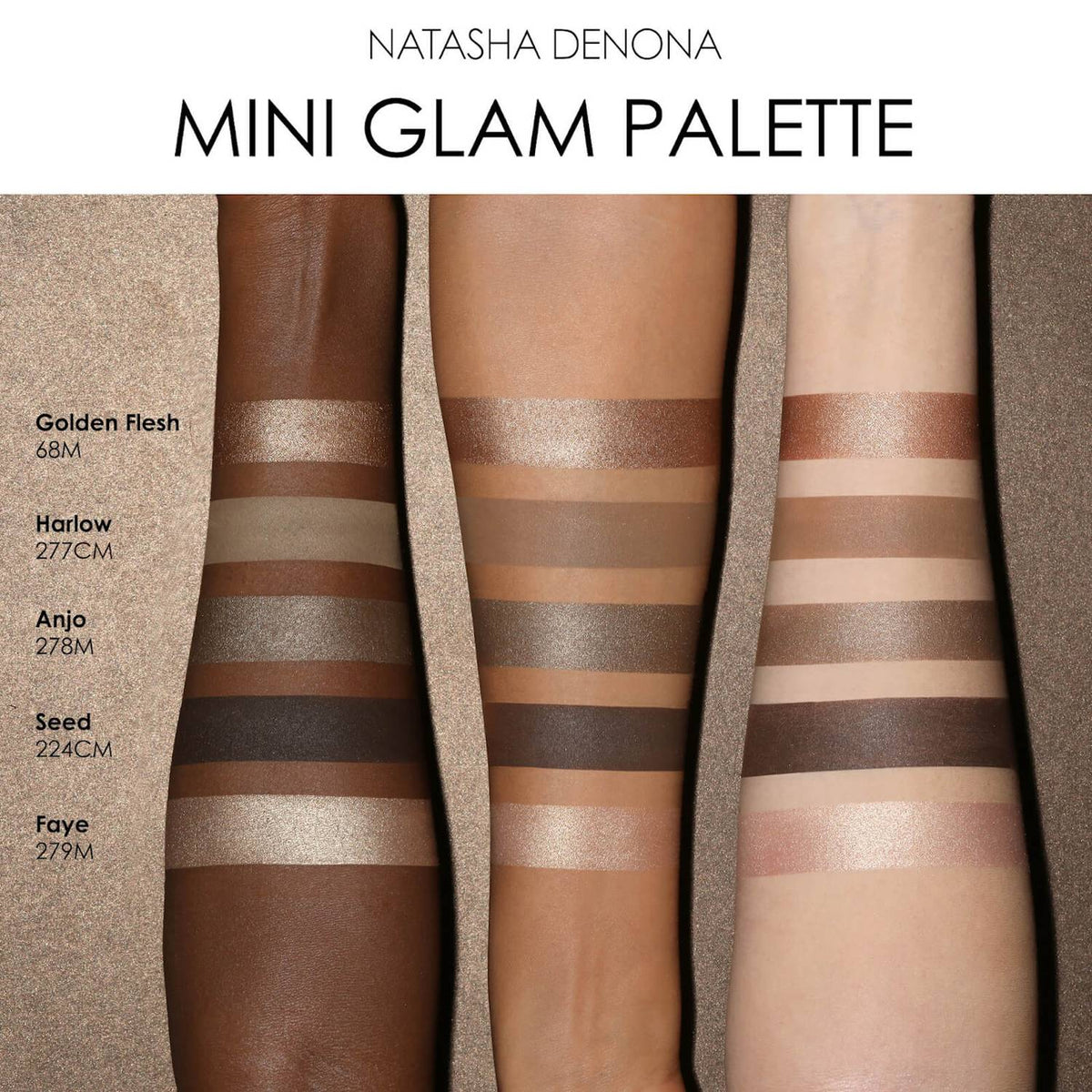 Natasha Denona Mini Glam Palette 4 g