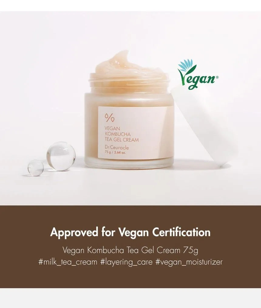 Dr. Ceuracle Vegan Kombucha Tea Gel Cream