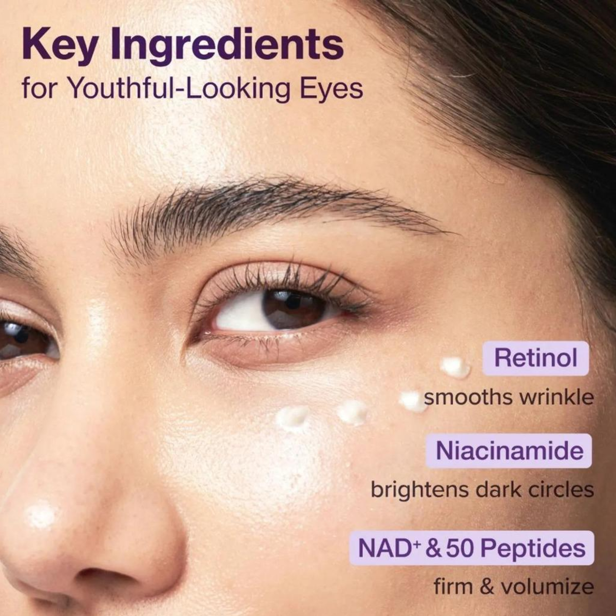 Numbuzin No.9 NAD+ Retinol Crème contour des yeux