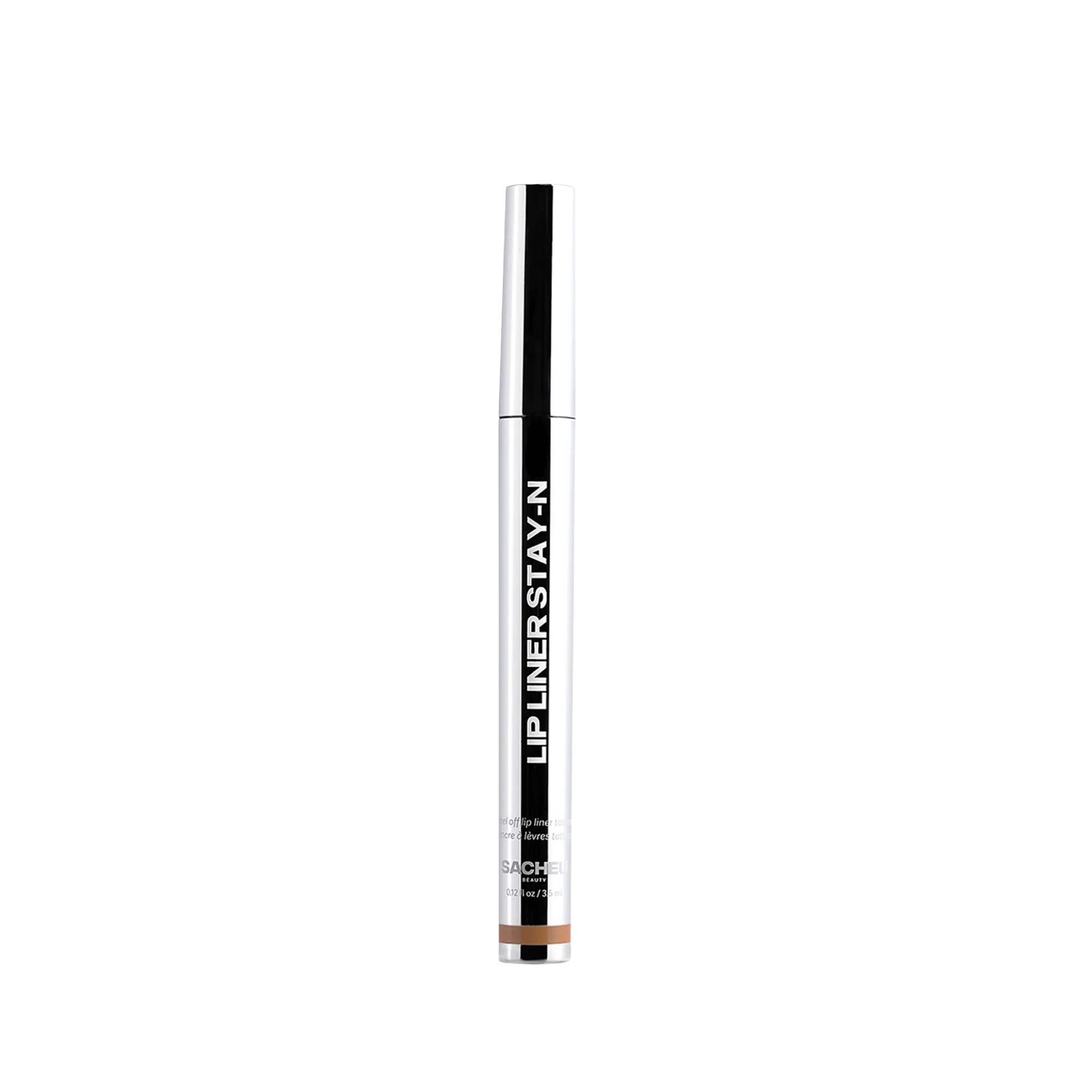 mauve lip liner, longwear lip stain, peel-off lip makeup, Sacheu liner MUAH-ve, clean beauty lips, transfer-proof lip stain, mauve lip definition