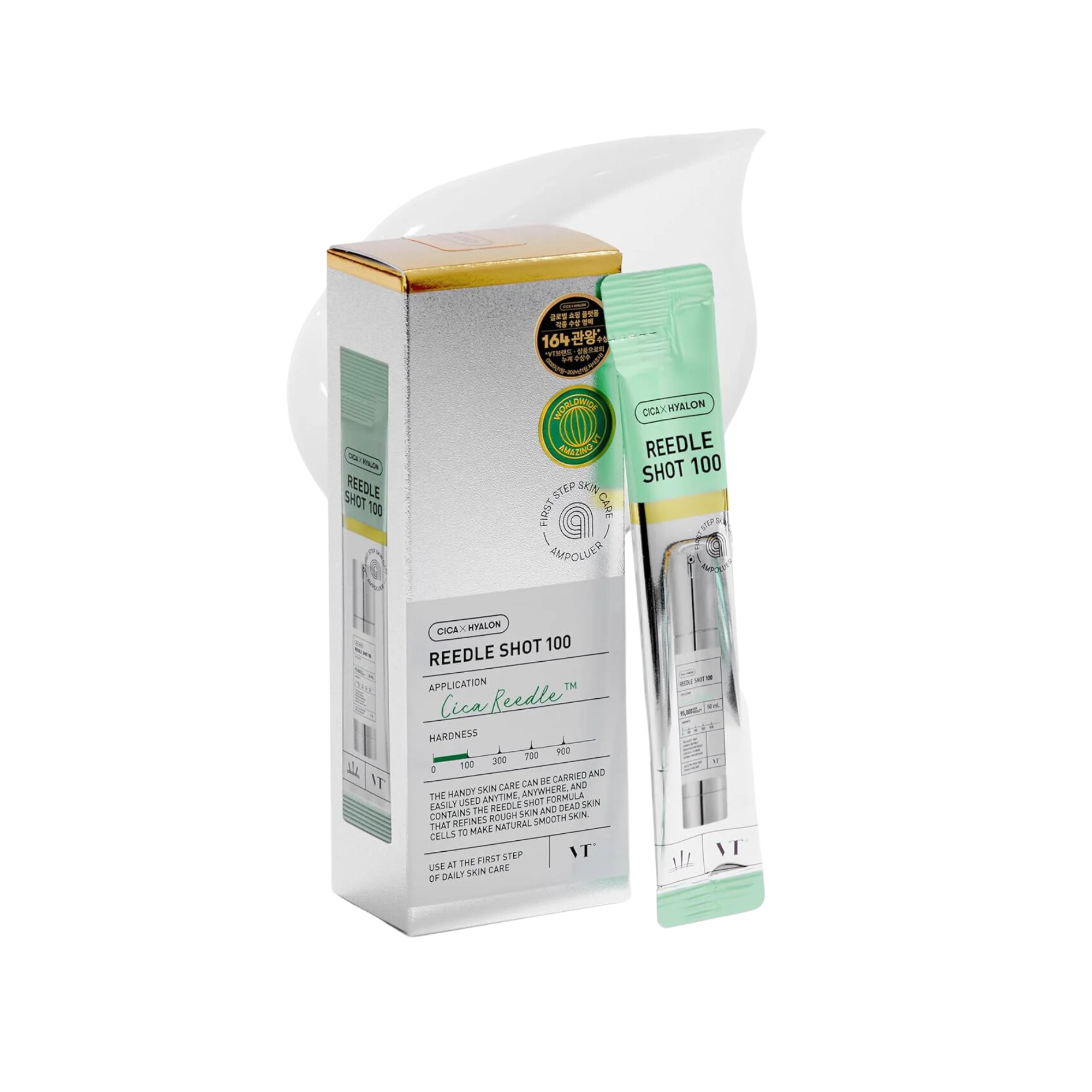VT- Reedle Shot 100 Serum Travel Size - 7*2ml Morocco Kbeauty