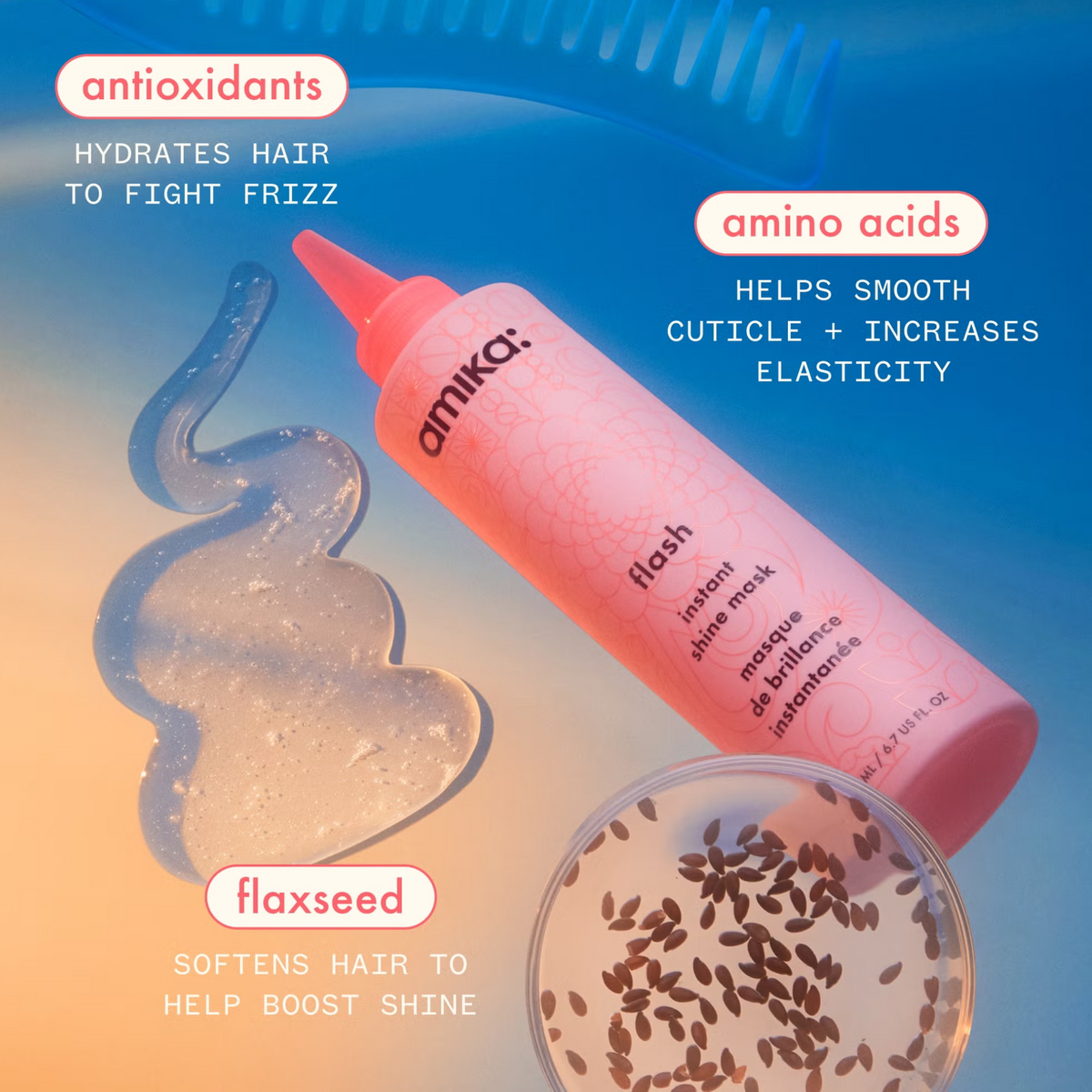 amika Flash Instant Shine Mask 200 ml