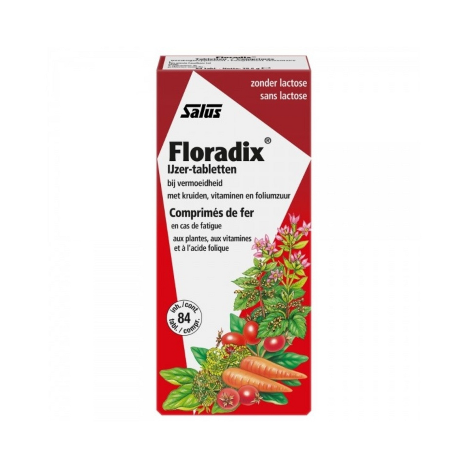 Salus Floradix® - Iron + Plants - 84 tablets