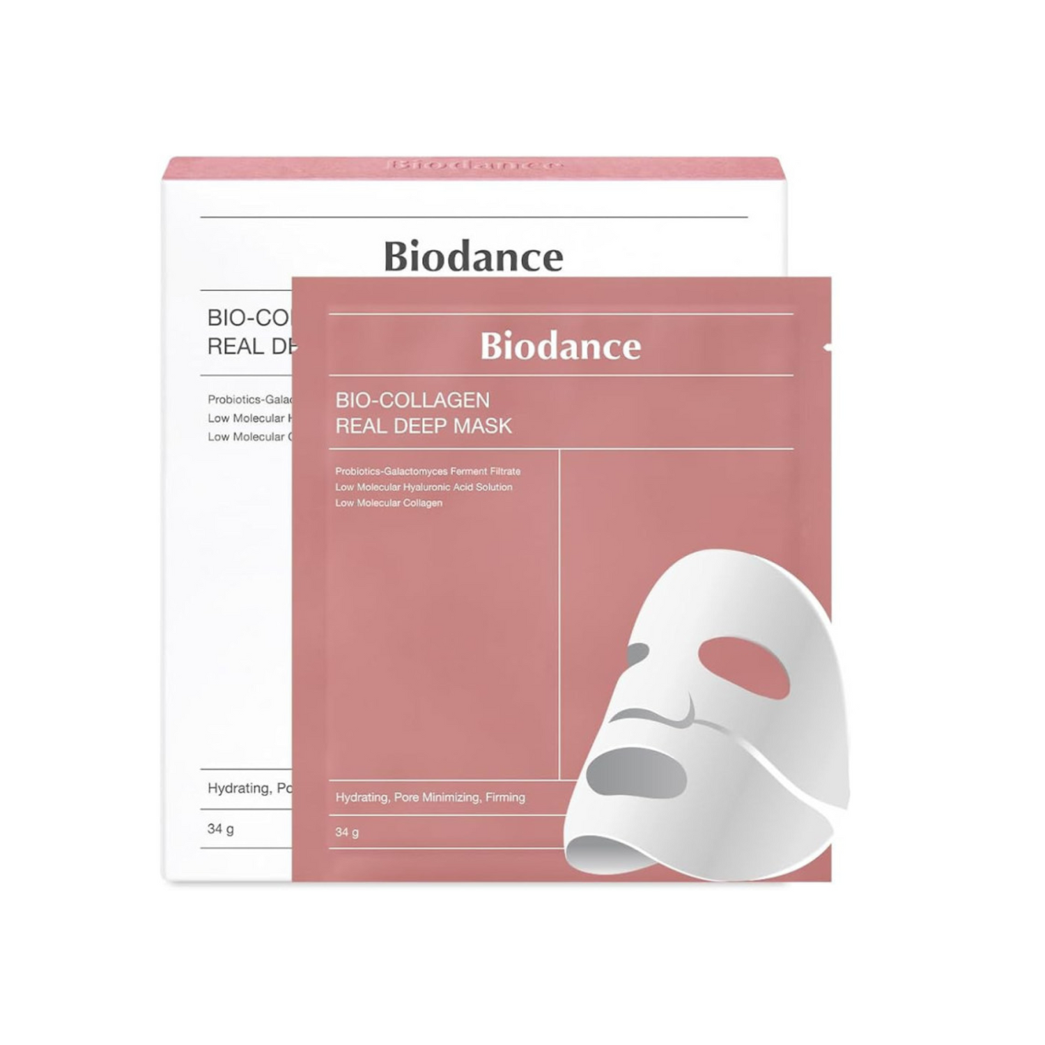 Biodance - Bio Collagen Real Deep Mask - Pack of 4 Kbeauty maroc Masque de nuit collagène