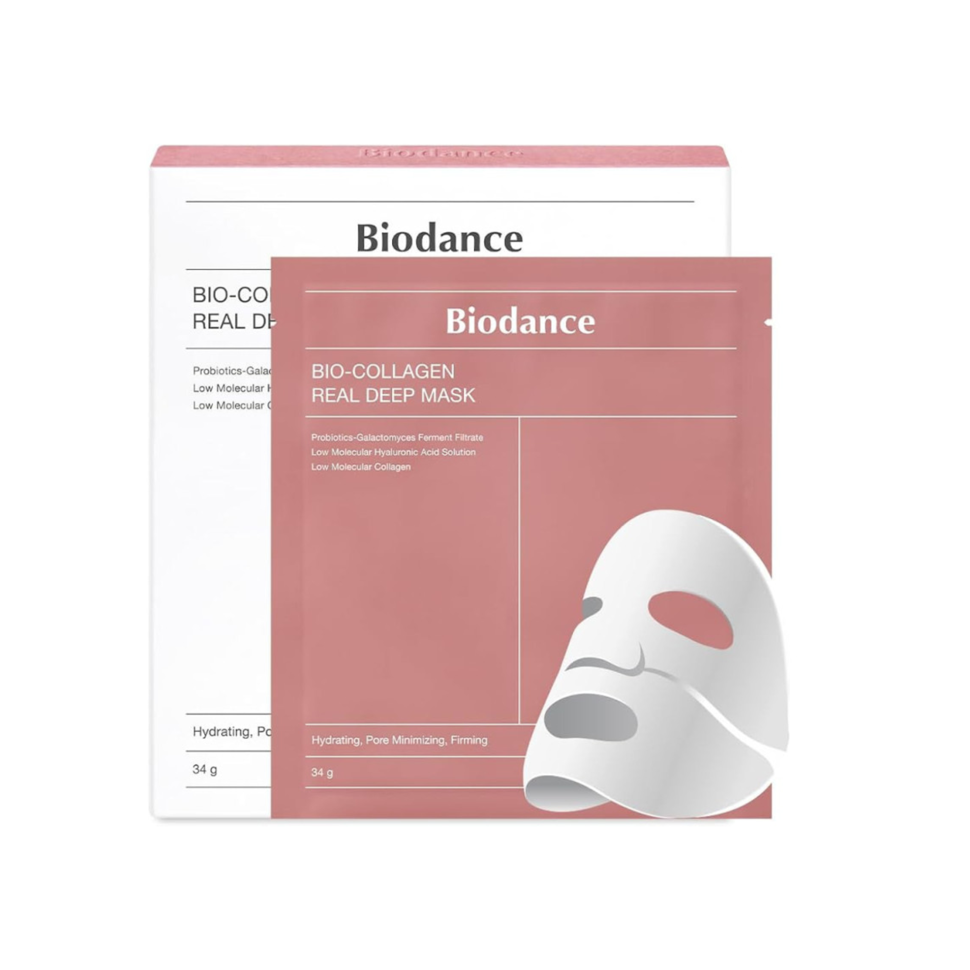 Biodance - Bio Collagen Real Deep Mask - Pack of 4 Kbeauty maroc Masque de nuit collagène