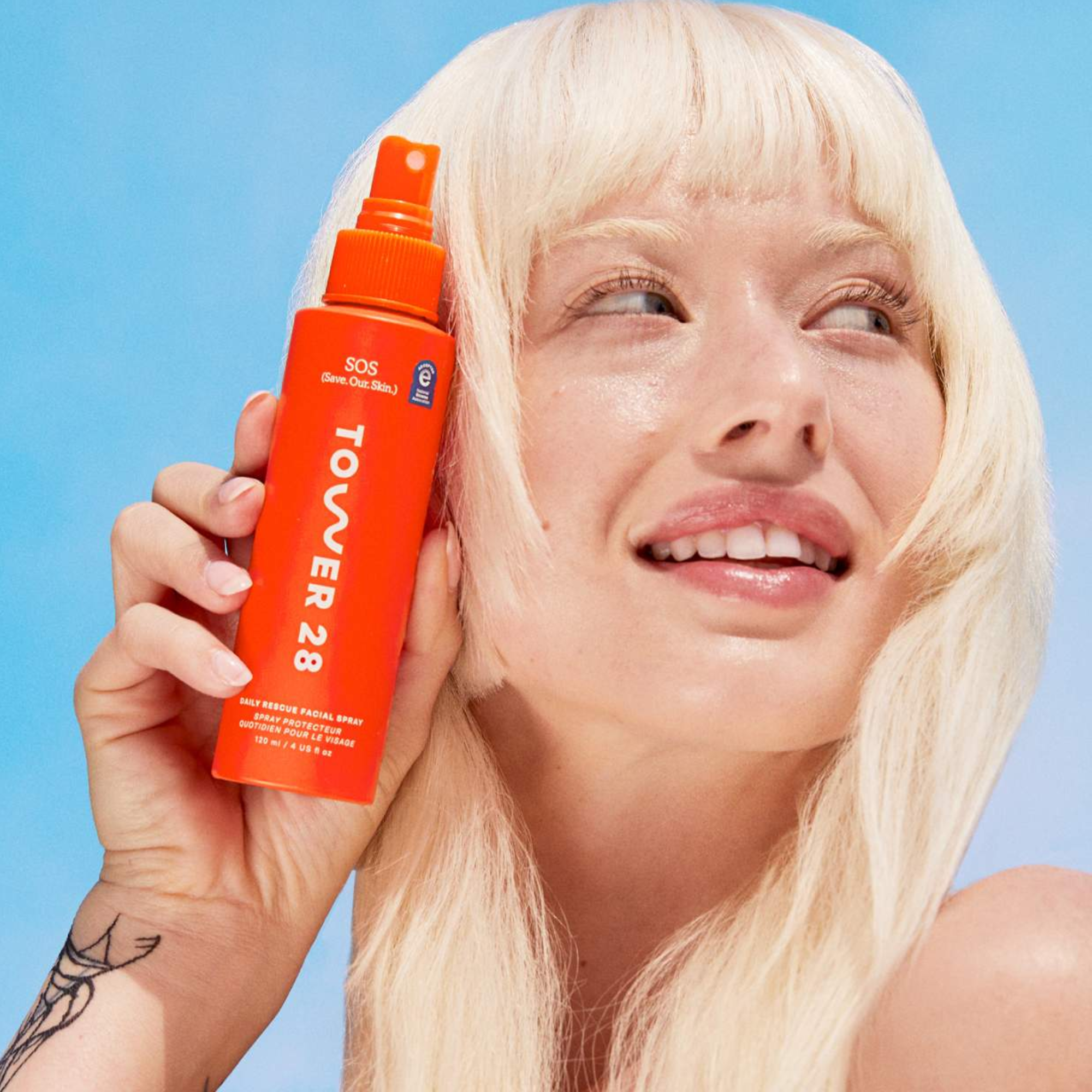 Spray SOS Beauty Daily Rescue Facial Spray de Tower 28