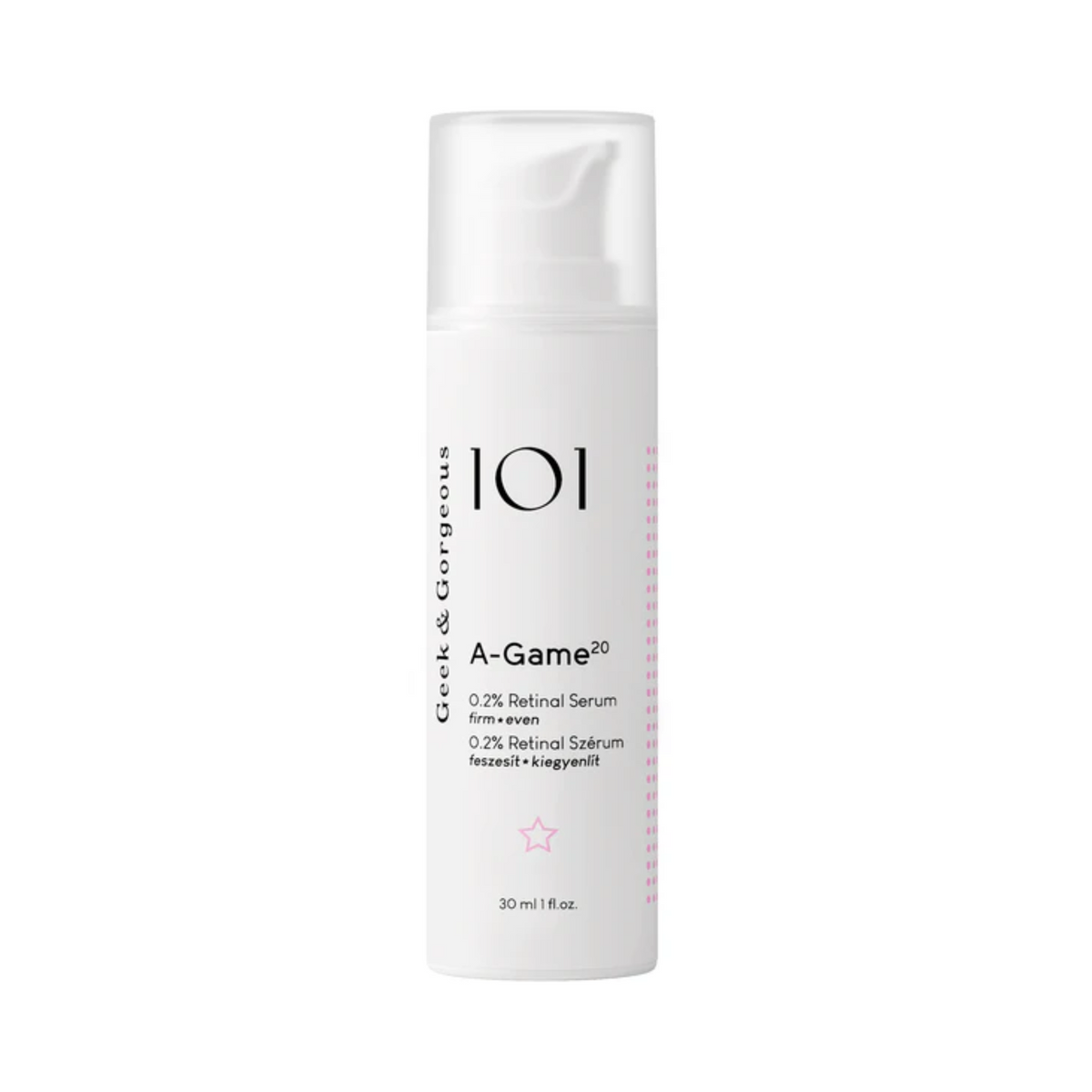 Geek & Gorgeous A-Game 20 Retinal Serum Livraison Maroc