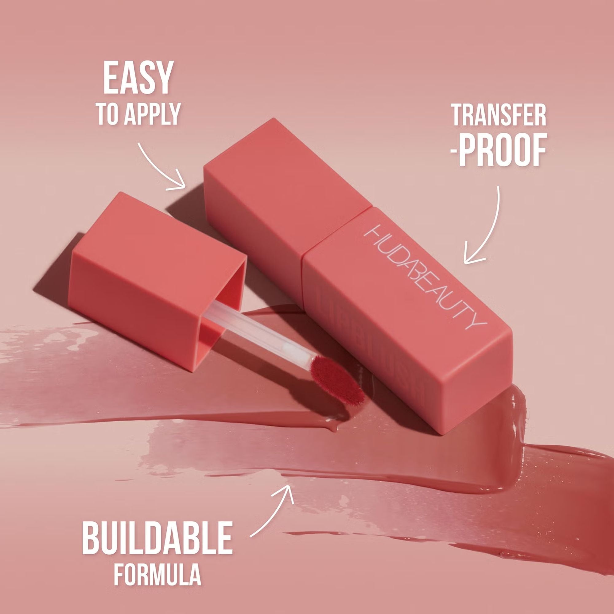 Huda Beauty Lip Stain - Rosy Kiss