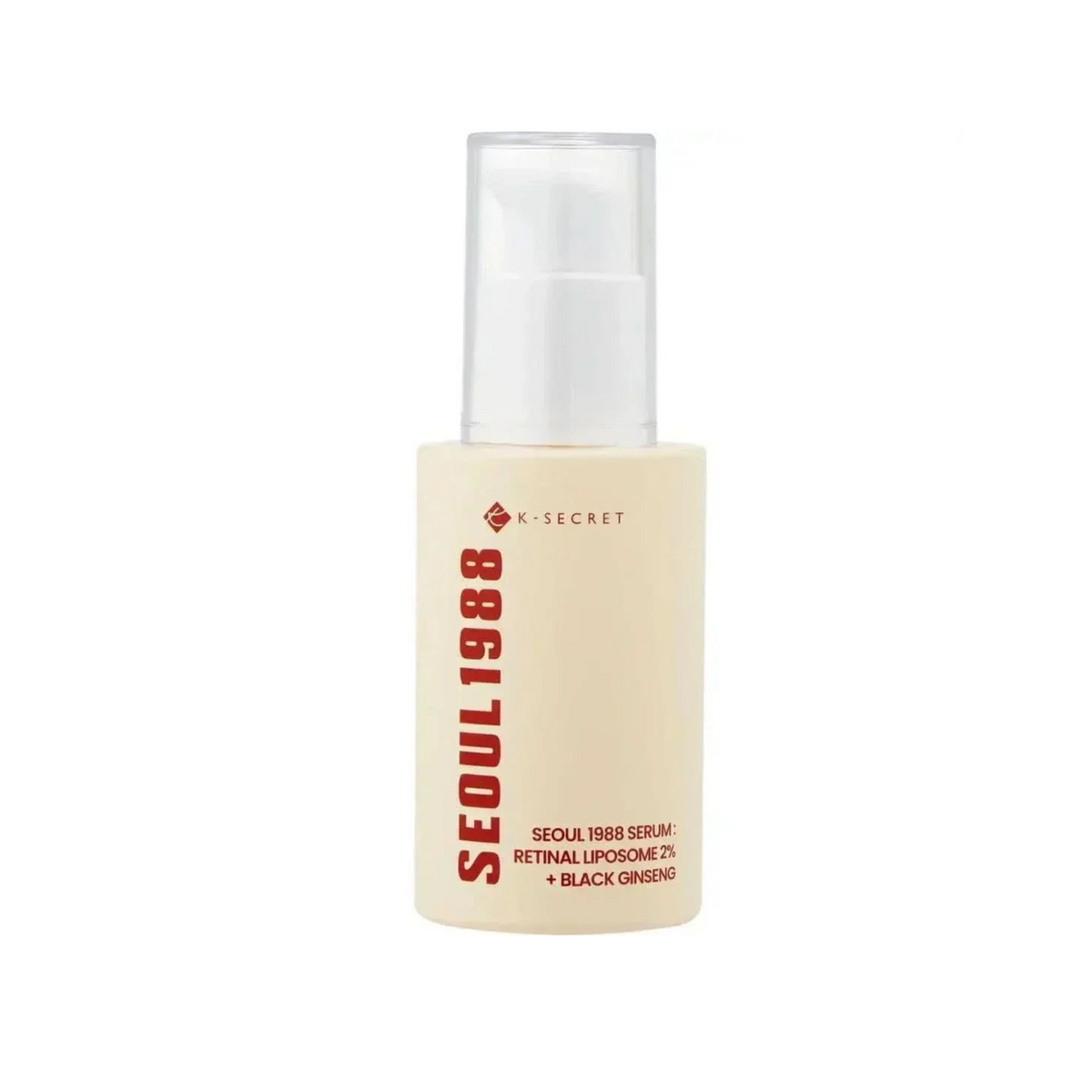 Retinal Serum • Korean Night Treatment • Anti-Ageing Skincare • Encapsulated Retinal • Liposome Technology • Bakuchiol • Black Ginseng • Brightening & Soothing livraison maroc