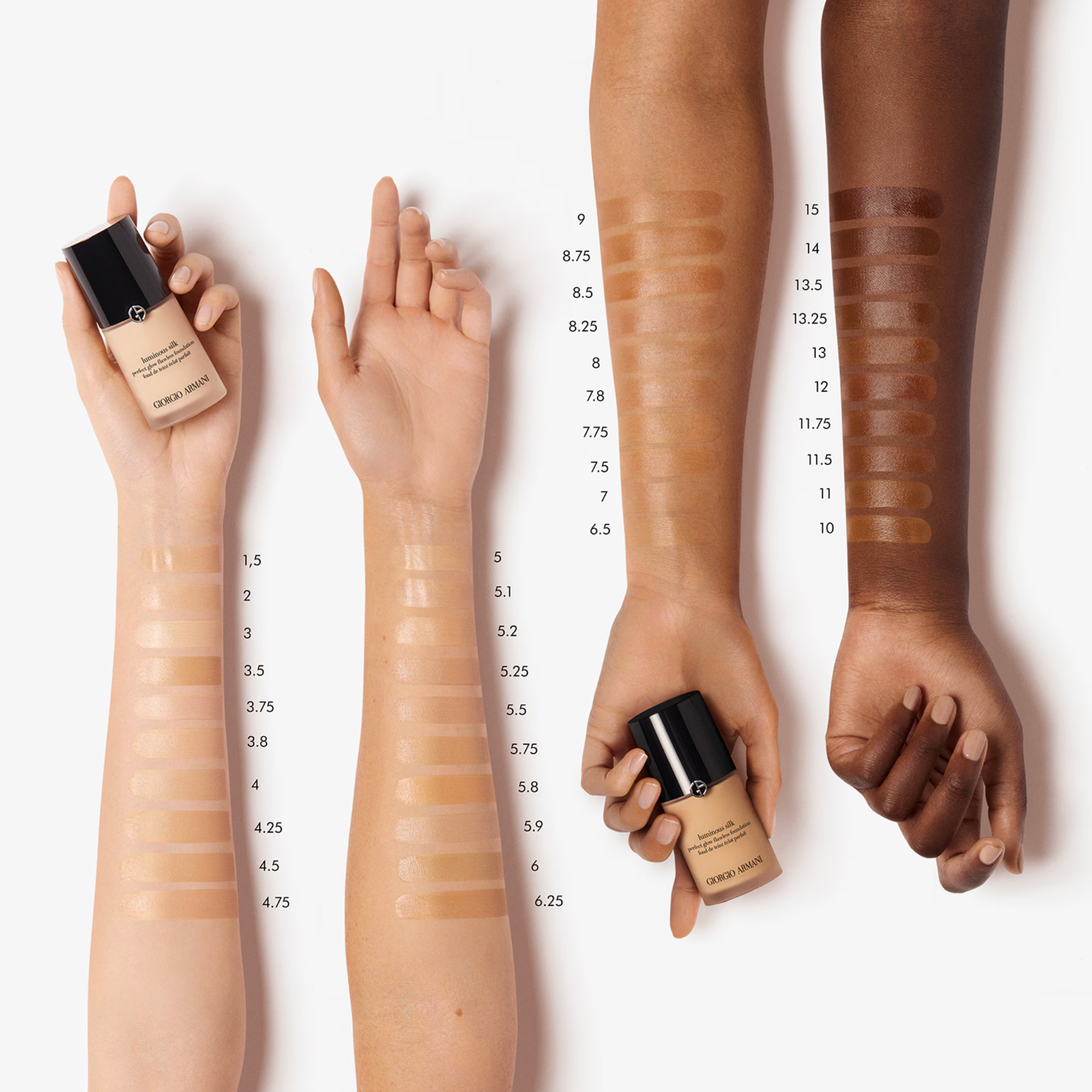 Armani Luminous Silk Foundation - N 5 Warm beige