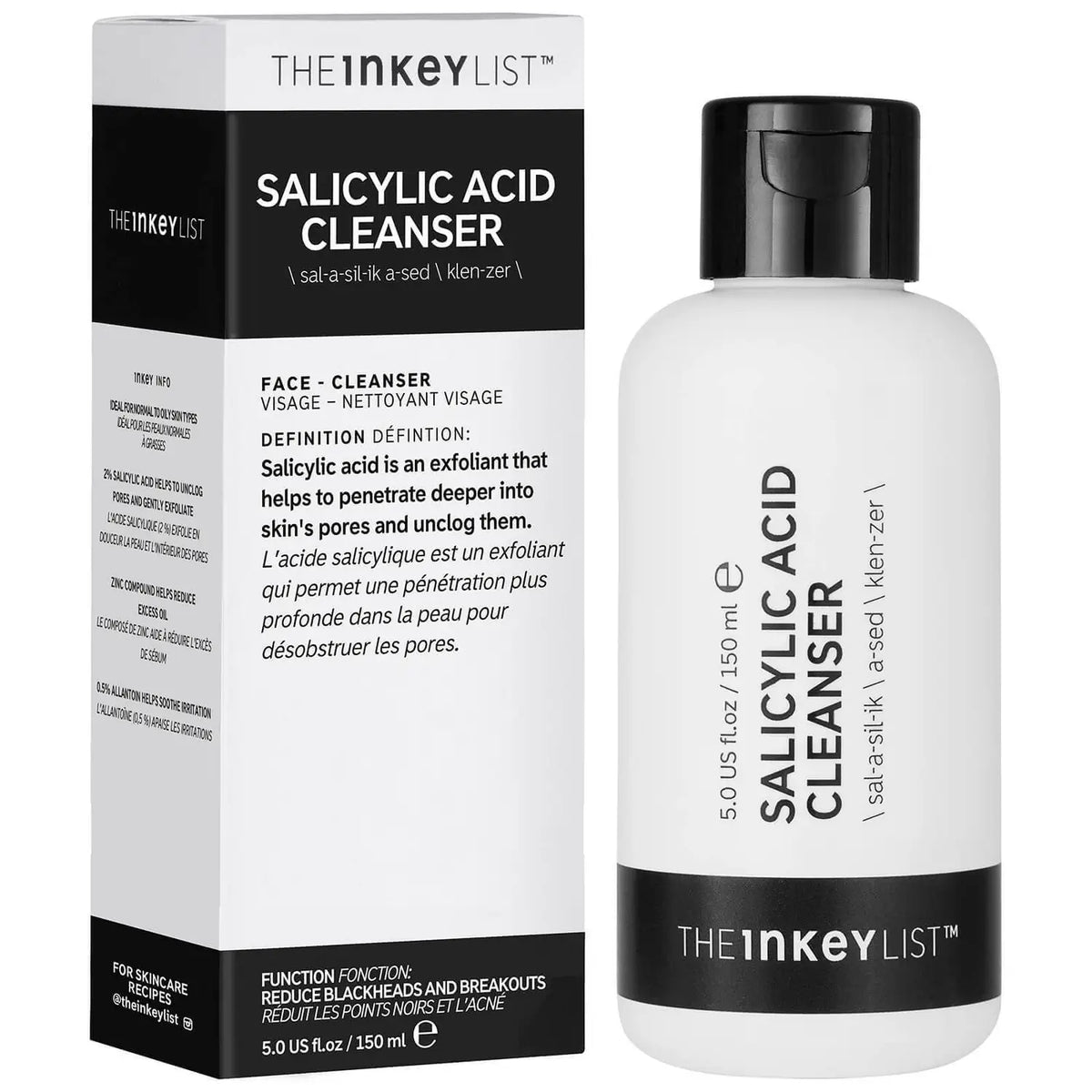 The INKEY List Salicylic Acid Cleanser 150 ml