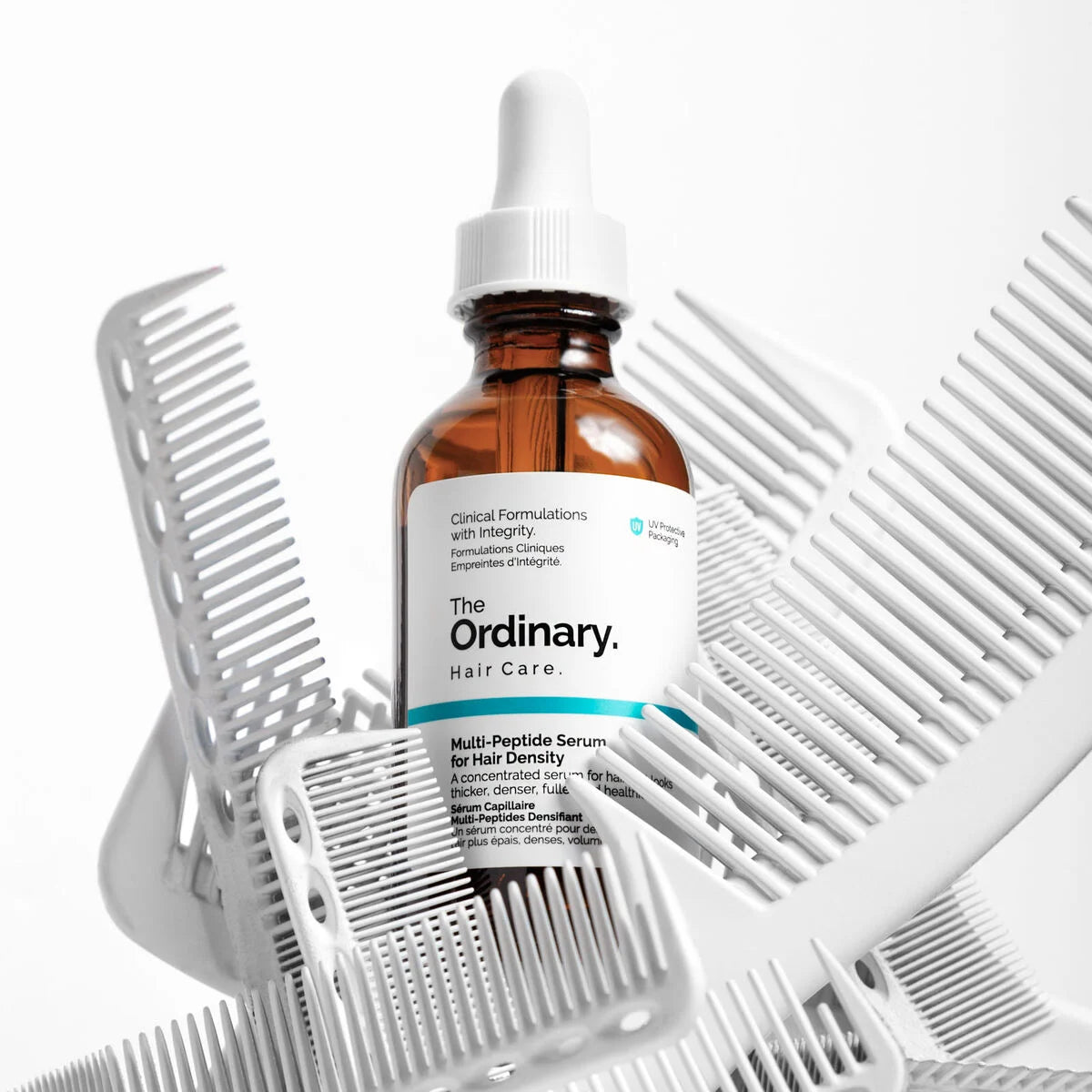 le sérum multi-peptides ordinaire pour la densité des cheveux