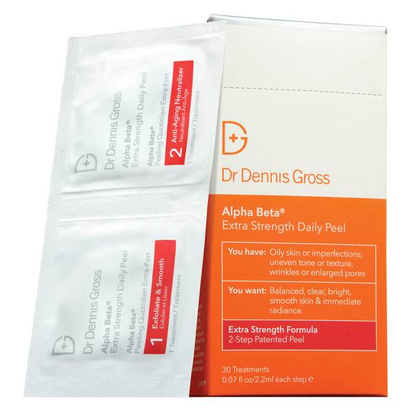 DR DENNIS GROSS ALPHA BETA EXTRA STRENGTH DAILY PEEL