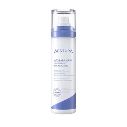 ceramide face mist, hydrating face mist, Aestura cream mist, Korean skincare mist, barrier repair mist, dry skin hydration spray Aestura cream mist Kbeauty maroc
