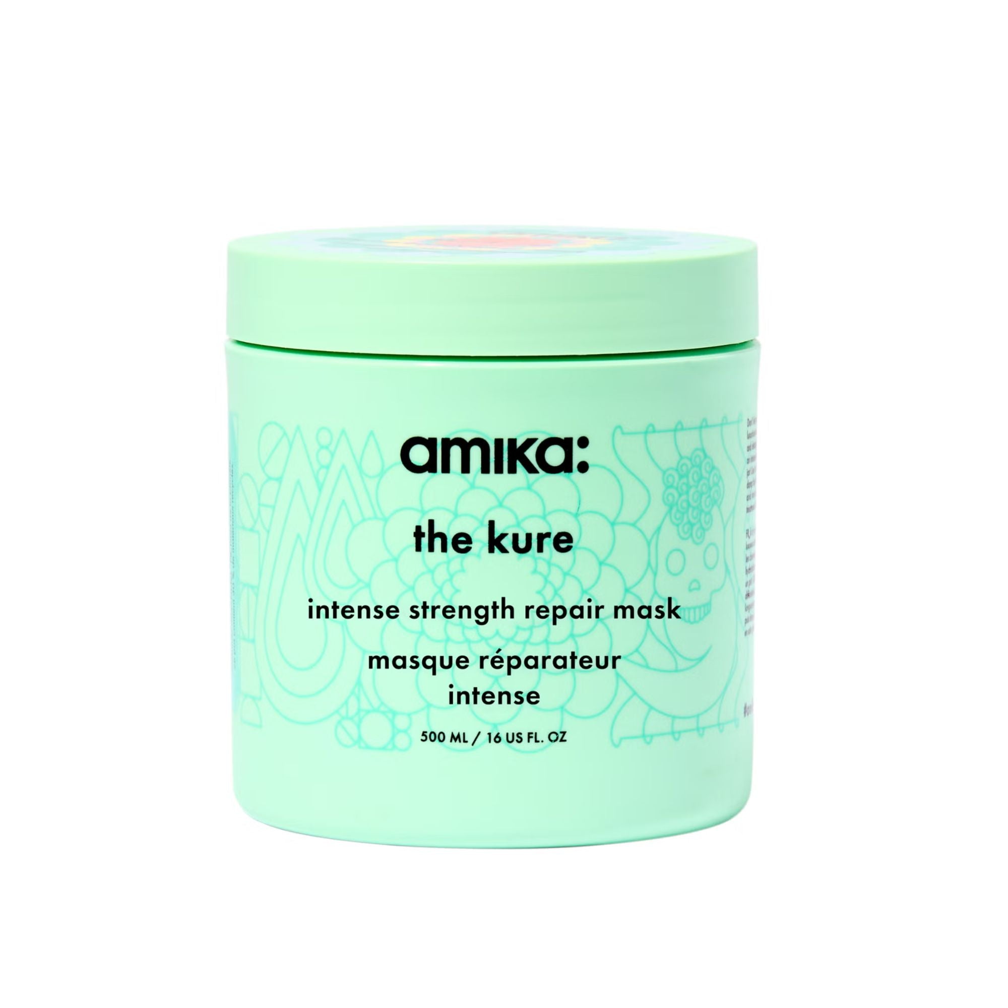 masque cheveux abîmés, amika maroc, the kure amika, soin cheveux secs, bond repair mask, protéine cheveux, masque intensif cheveux, masque hydratant, soin réparateur capillaire, cheveux cassants, réparation kératine, shea butter, hair bond repair