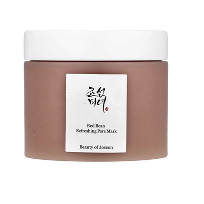 clay mask pores, red bean mask k beauty, purifying face mask oily skin, Beauty of Joseon pore mask, gentle exfoliating mask, fragrance free clay mask Kbeauty maroc prix beauty of joseon maroc 