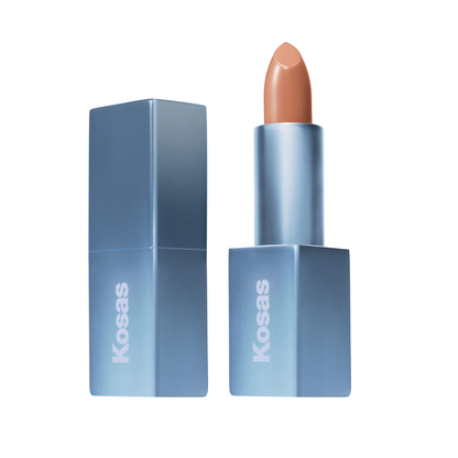 Kosas lipstick, satin lipstick, hydrating lipstick, clean beauty lip color, Kosas lip color Sugar High, nourishing lipstick Kosas Lipstick Maroc 