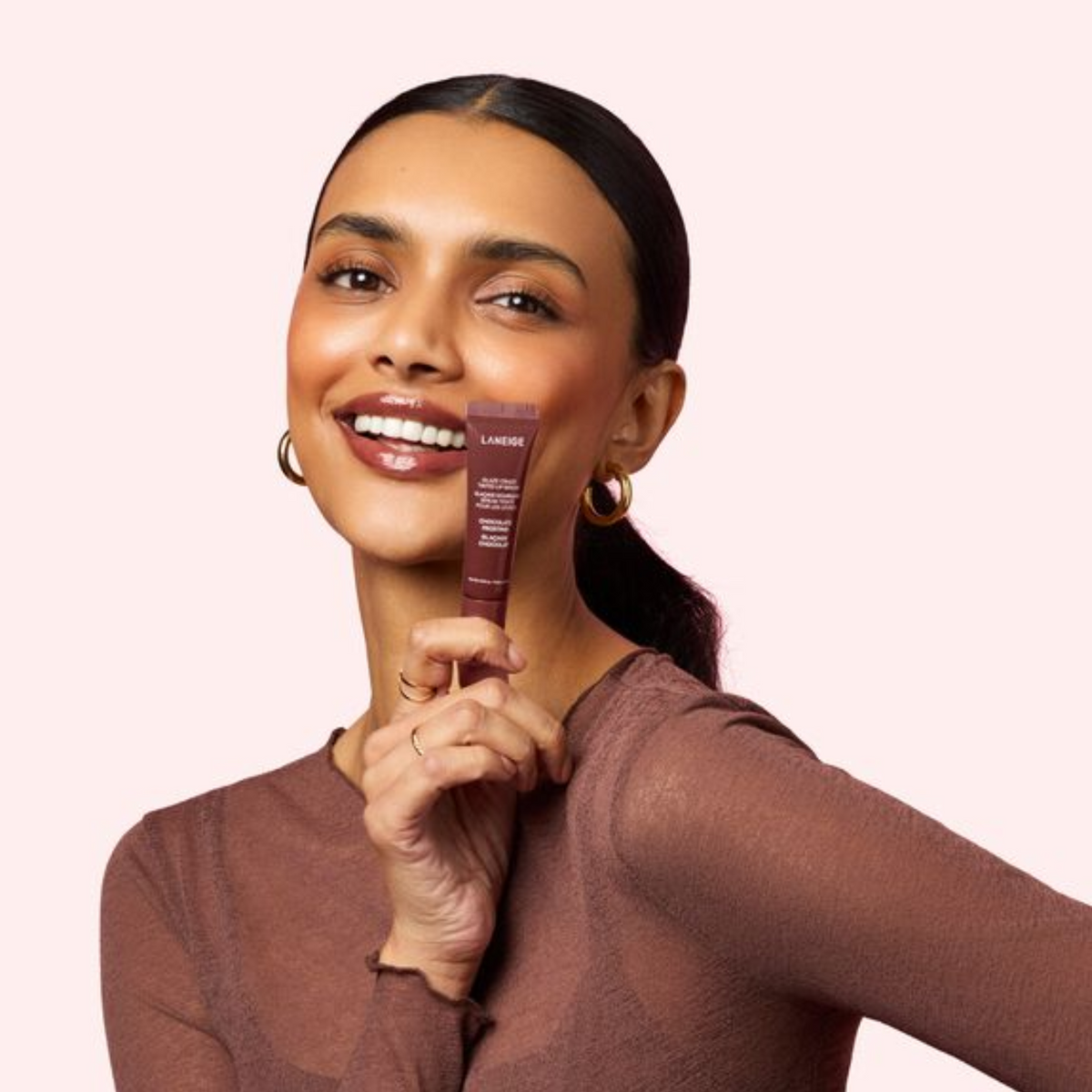 Laneige Glaze Craze Tinted Lip Serum - Chocolate Frosting