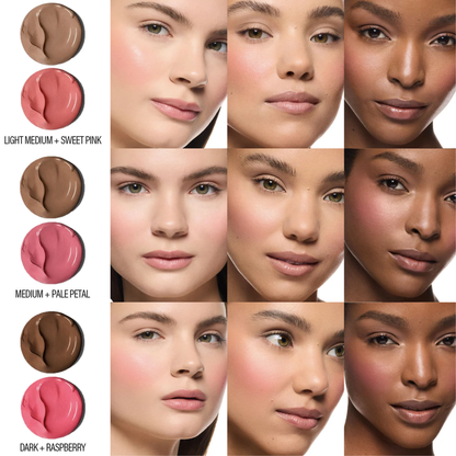 Makeup By Mario Sculpt &amp; Pop On the Go - Duo Mini Contour et Blush