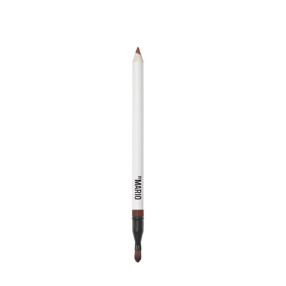 sculpting lip liner, matte long lasting lip pencil, Ultra Suede almond lip liner, fuller lips effect pencil, lip liner with brush, natural sculpted lips makeup makeup by mario maroc almond