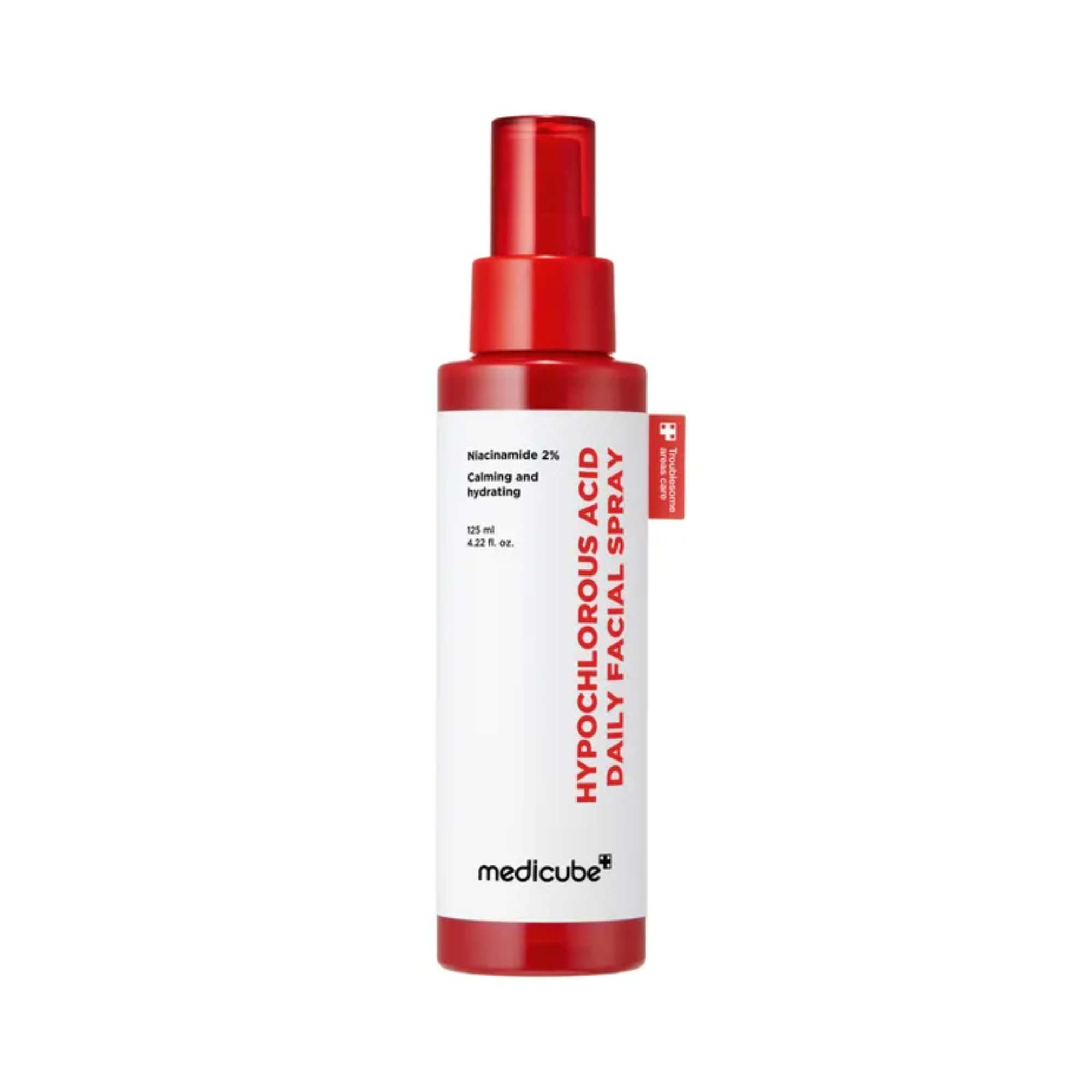 Medicube Hypochlorous Acid Daily Facial Spray, Medicube hypochlorous acid spray, 150 ppm hypochlorous acid, acne prone skin mist, blemish face spray, Korean skincare facial mist, Medicube skincare Morocco, K Beauty Morocco • With shipping to Morocco via BeautizShop Medicube Maroc Prix