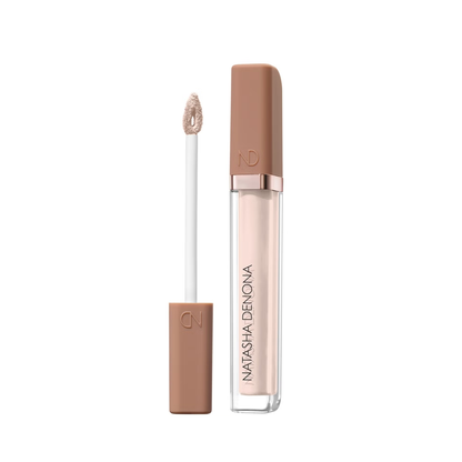 natasha denona maroc, correcteur natasha denona, hy glam concealer N1, maquillage couvrant cernes, concealer lumineux, anti cernes peau claire, correcteur contouring, full coverage concealer, brightening makeup, maquillage naturel