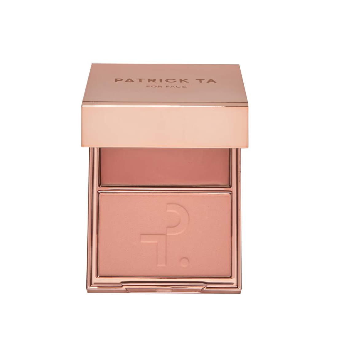 cream powder blush duo, Patrick Ta blush not too much, natural glow blush, long lasting blush, layering blush technique, radiant complexion makeup