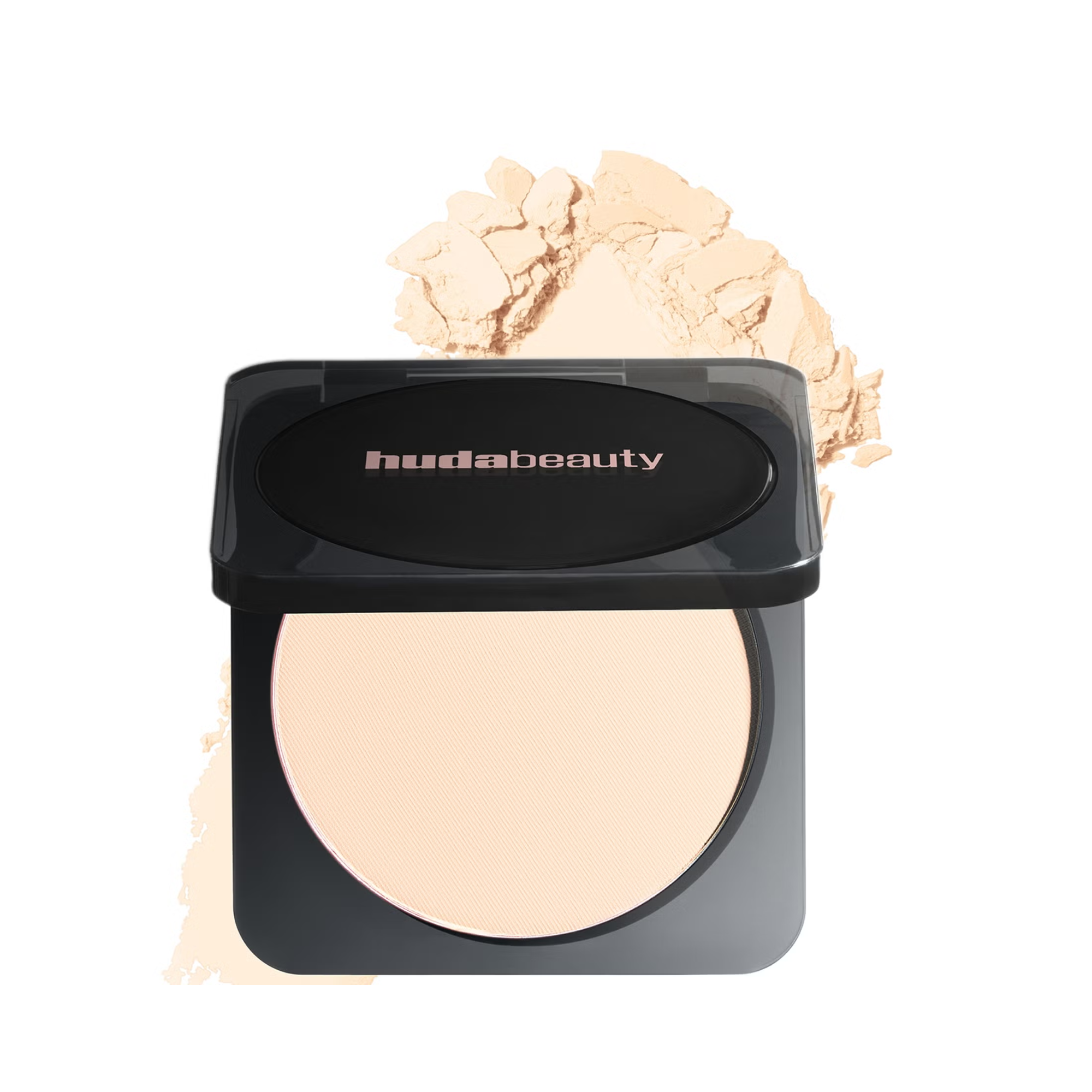 pressed powder, matte setting powder, Huda Beauty powder, blur effect powder, oil control powder, compact setting powder Huda beauty maroc 