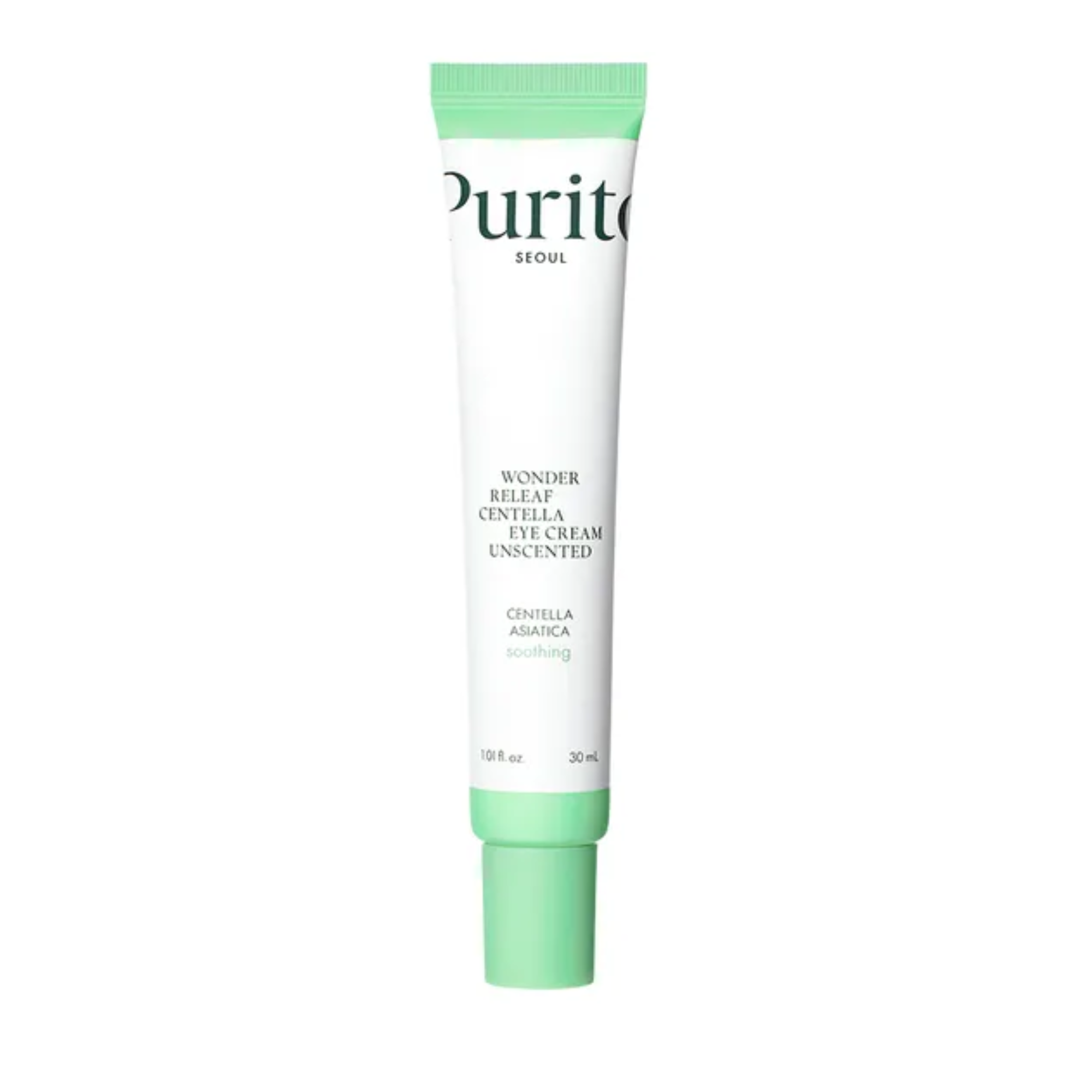 Centella eye cream, soothing eye treatment, puffiness eye cream, hydrating eye care, Korean skincare eye cream, Purito Seoul skincare Kbeauty morocco beauté coréenne Maroc 