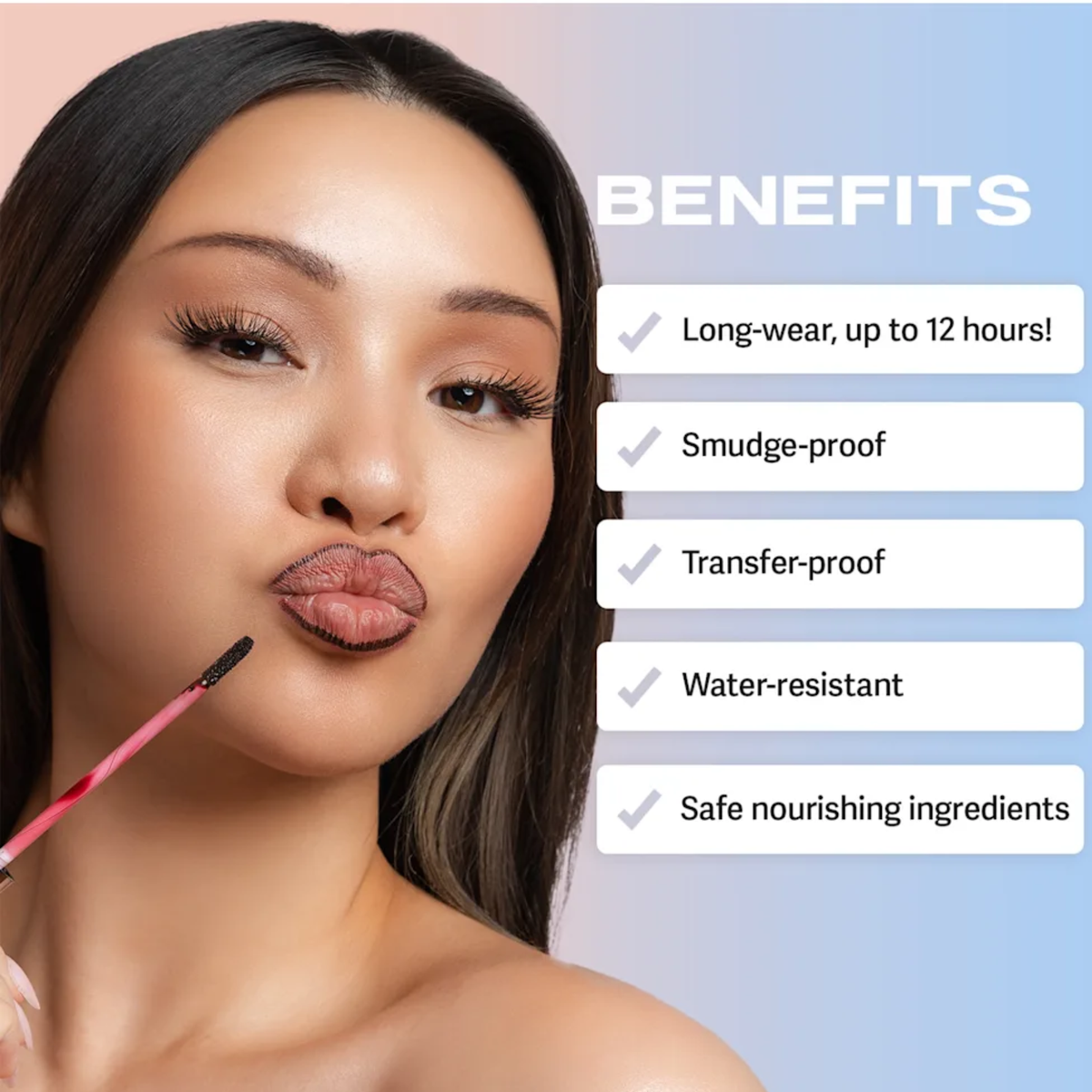 Sacheu Stay-N Peel-Off Lip Liner - Noohde