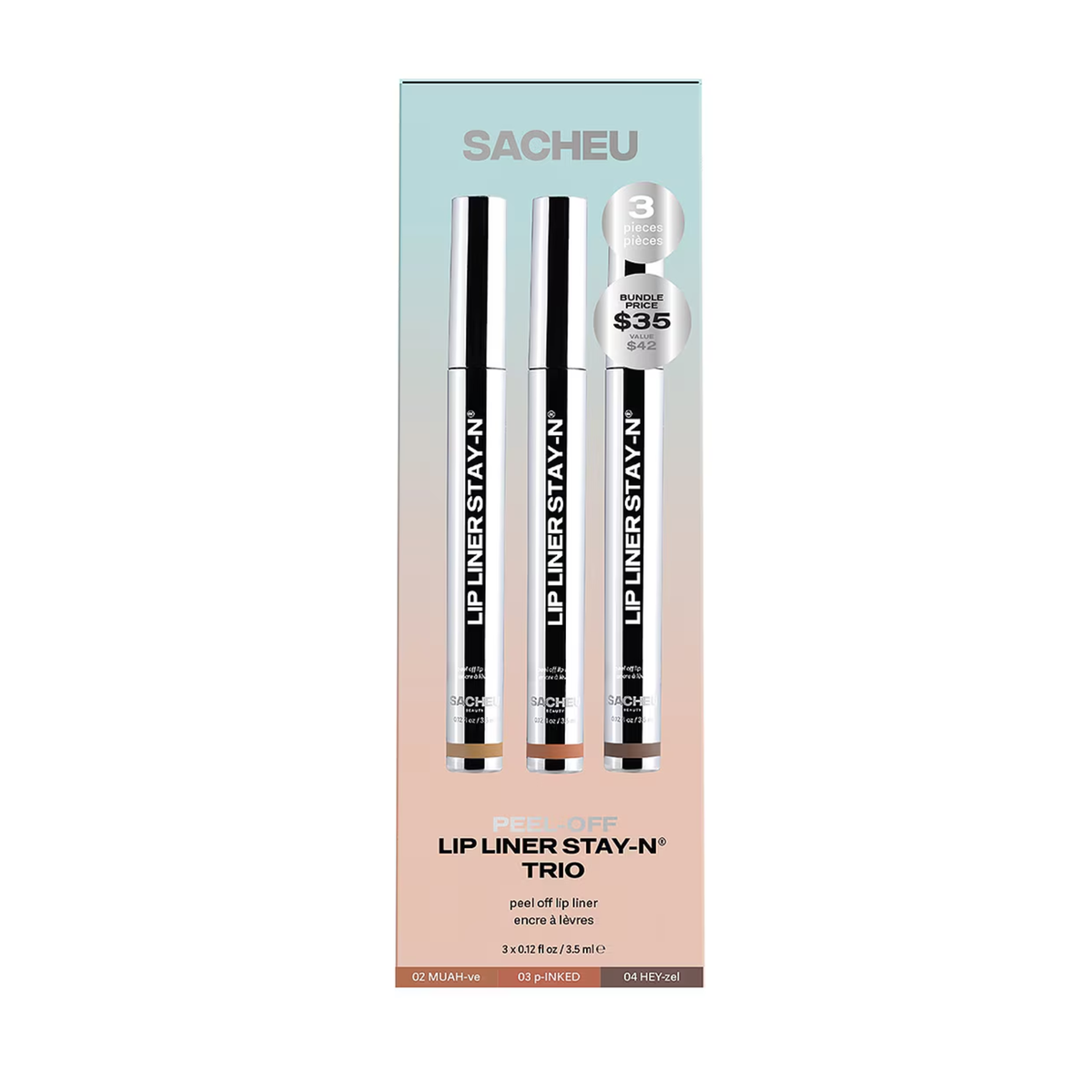 Sacheu Lip Stain Best Seller set
