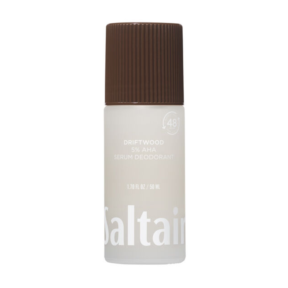 AHA deodorant, aluminium free deodorant, exfoliating underarm deodorant, Saltair deodorant, brightening underarm care, serum deodorant saltaire maroc