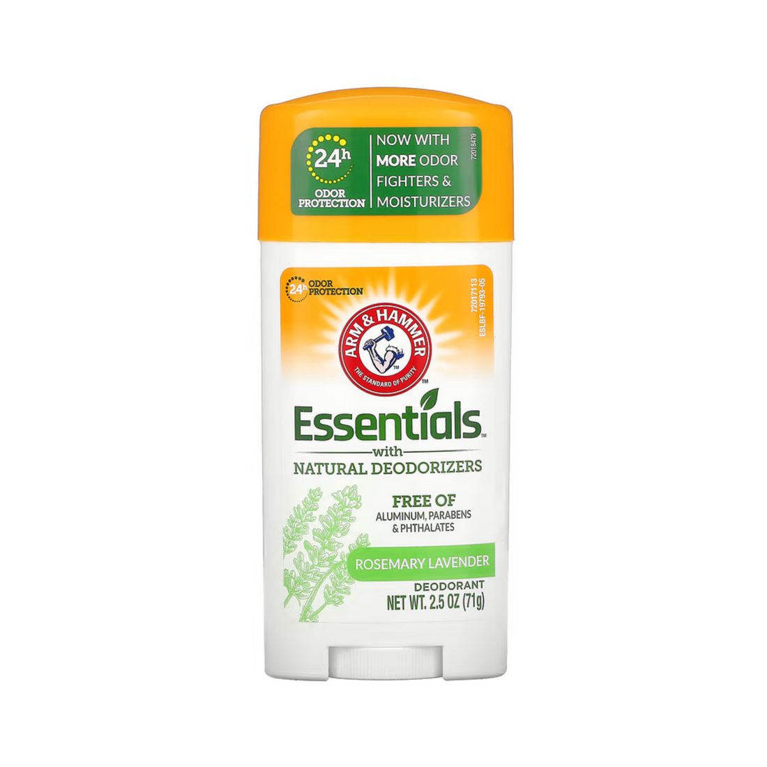 Arm &amp; Hammer, Essentials, Deodorant with Natural Deodorizers, Large Stick Maroc Morocco 