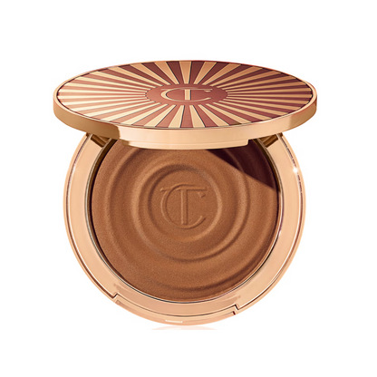Charlotte Tilbury Beautiful Skin Sun-Kissed Glow Bronzer - Medium Morocco Bronzer Chalotte tilbury Maroc 