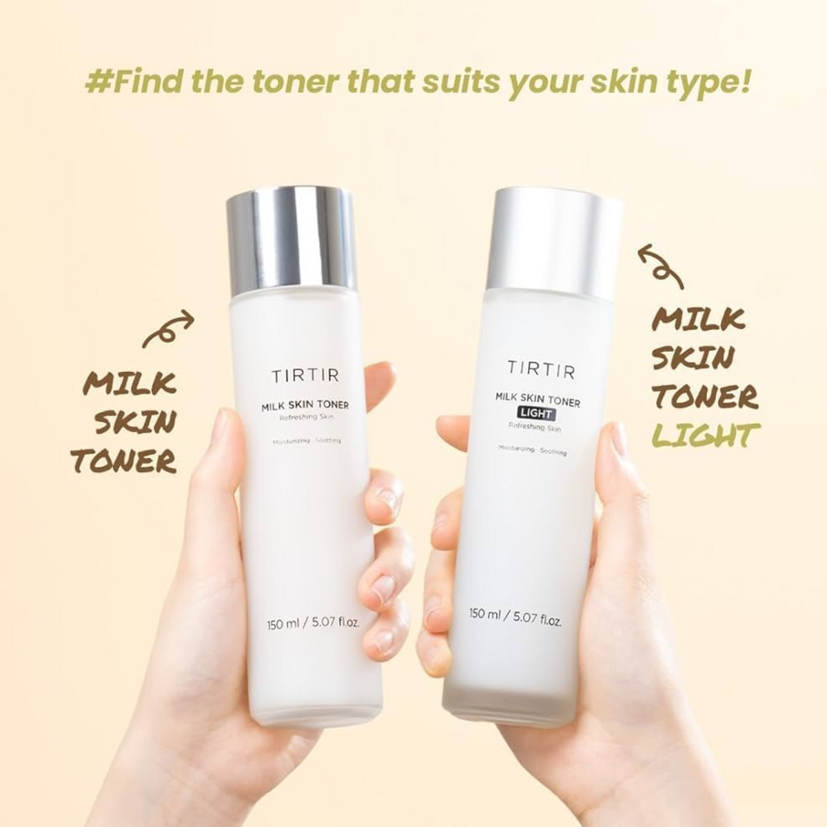 Tirtir Skin Milk Light Toner 150 ml