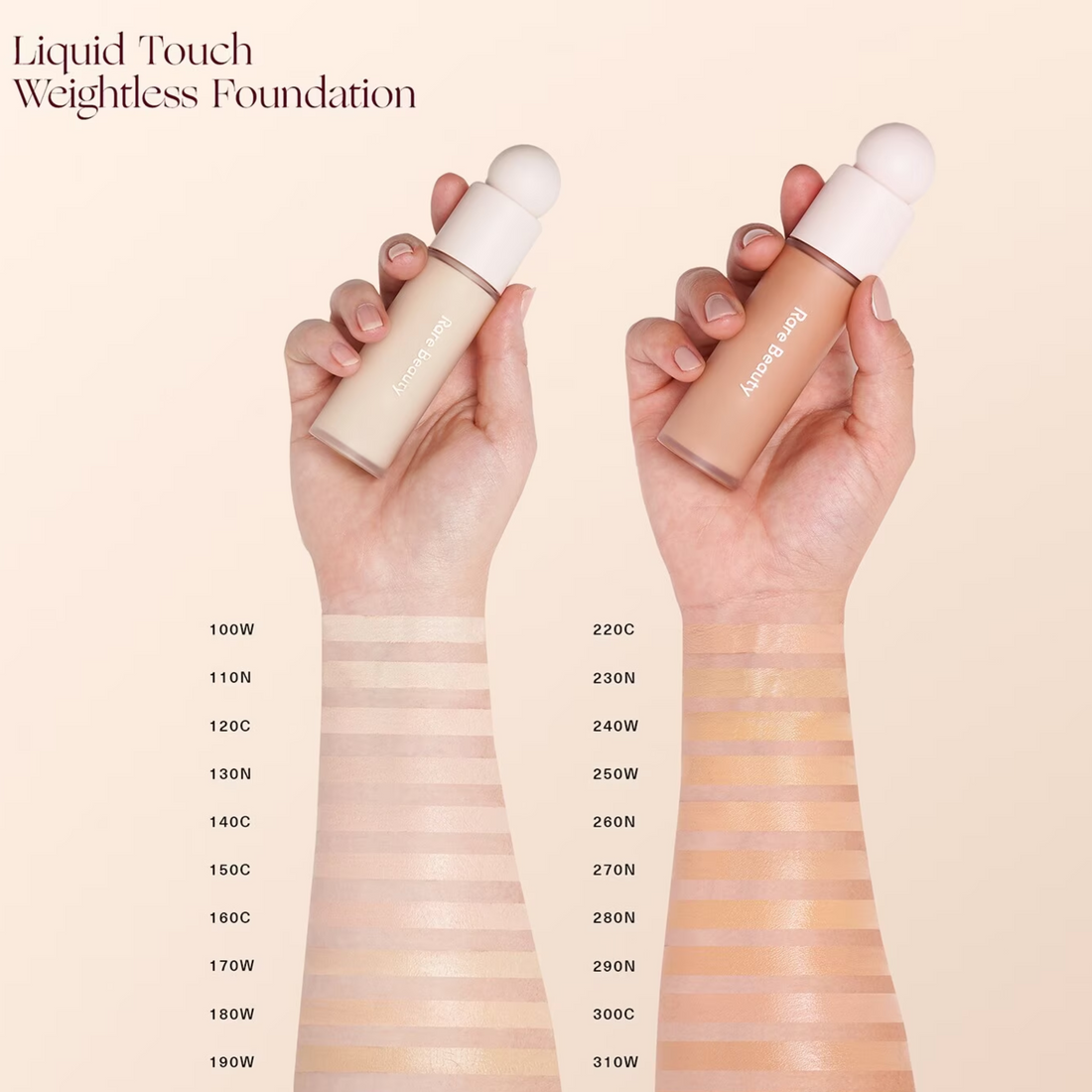 Rare beauty Liquid Touch Foundation 290N