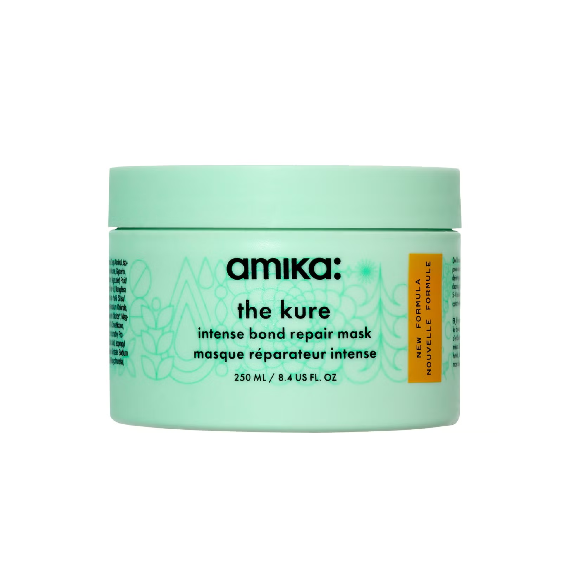 Amika The Kure Intense Bond Repair Mask - 250ml hAIR MASK , masque cheveux , cheveux secs , livraison maroc , Shipping to Morocco