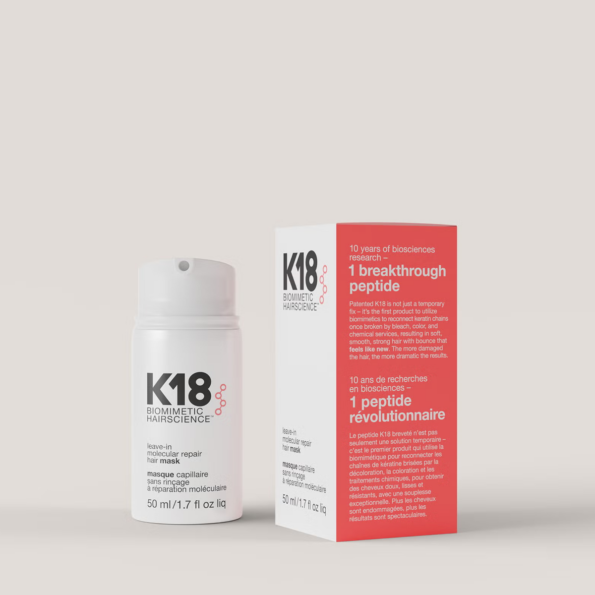 K18 Leave-In Molecular Repair Hair Mask 50 ml
