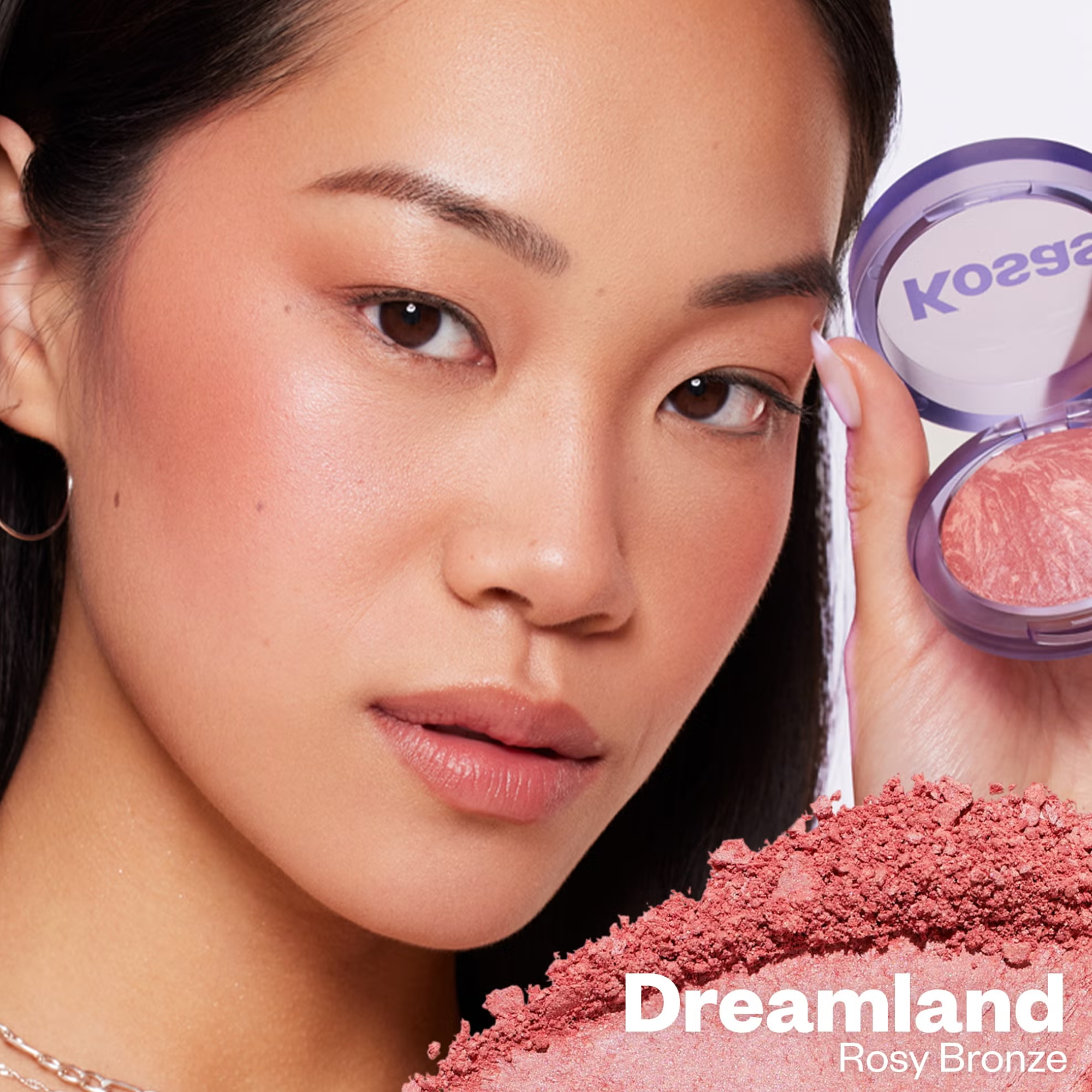 Kosas Blush Is Life Baked Dimensional + Brightening Blush - Dreamland