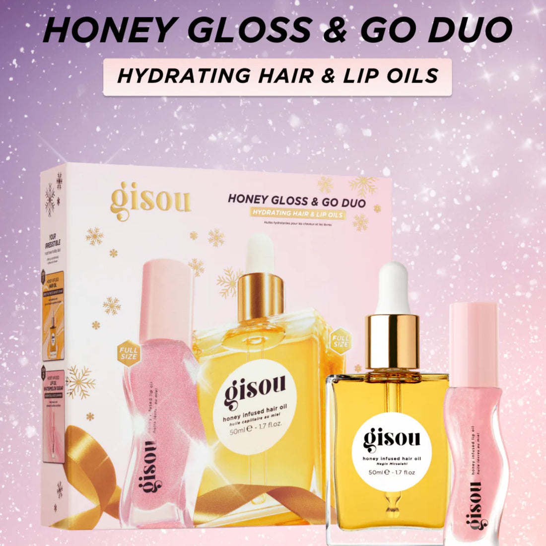 Gisou Honey Duo Gloss and Go