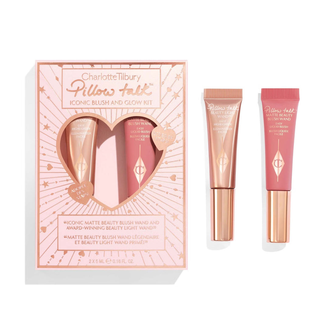 Charlotte Tilbury Pillow Talk Iconic Blush and Glow Kit