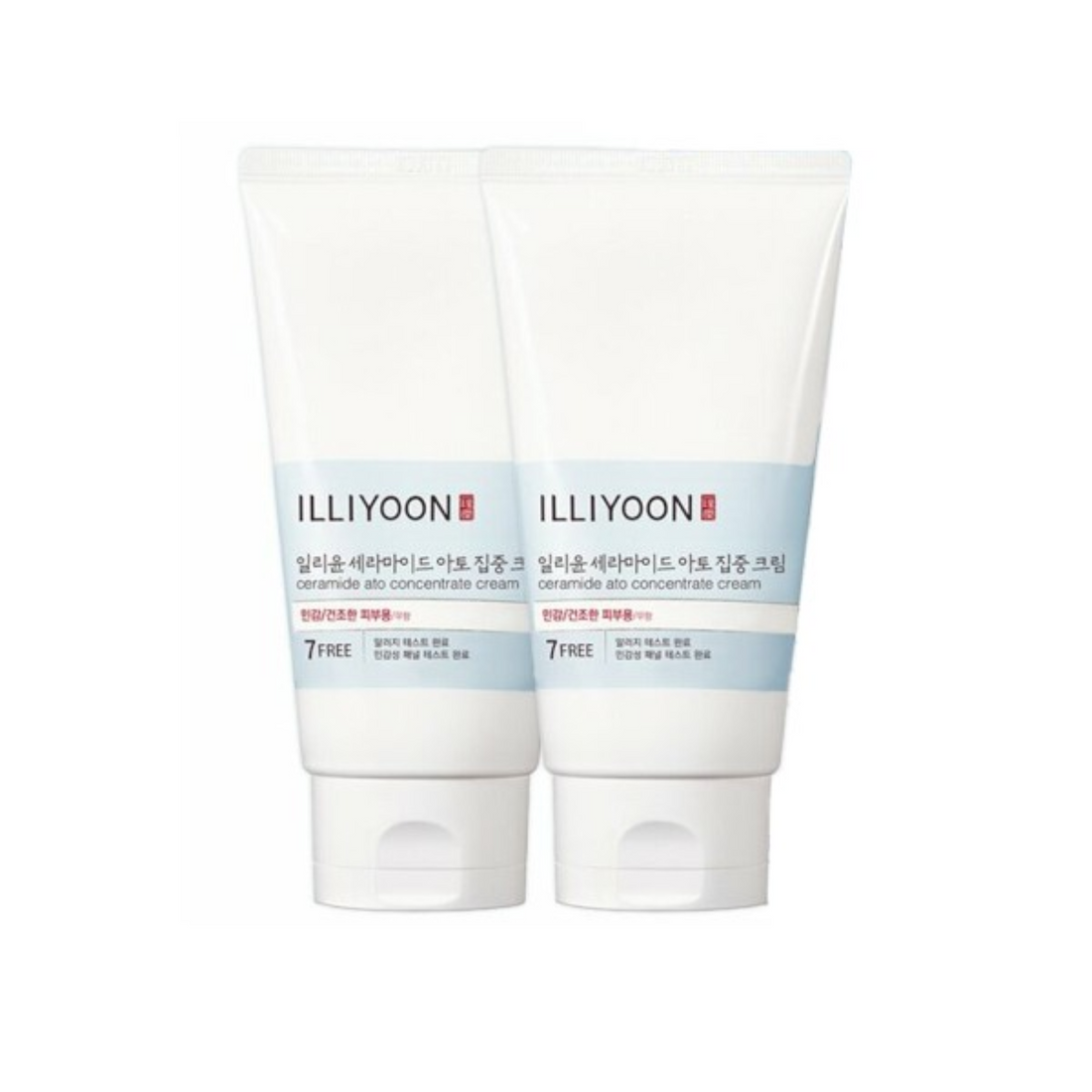 Illyoon Ato Concentrate Cream Pack 2*150 ml Kbeauty Morocco Maroc Skincare