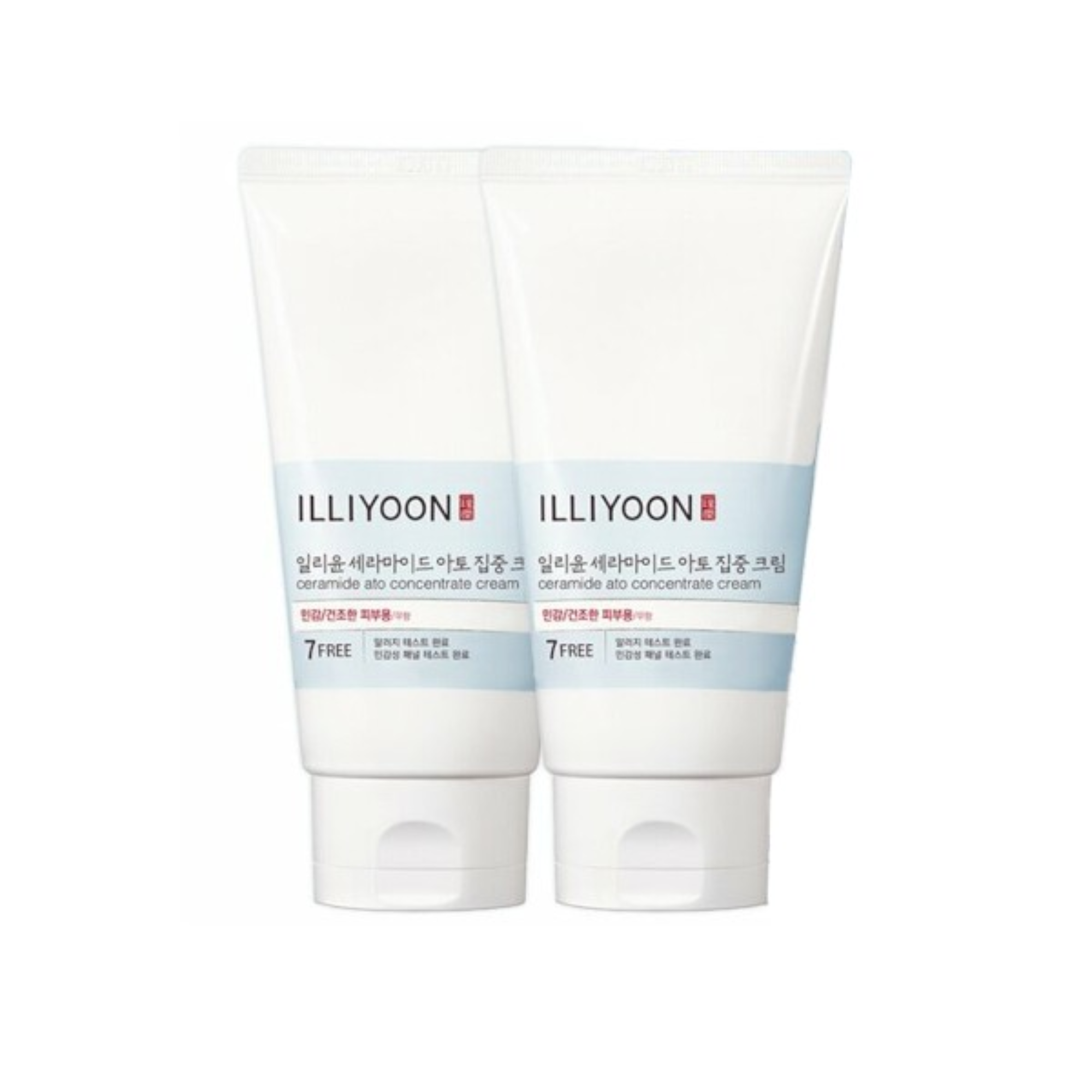 Illyoon Ato Concentrate Cream Pack 2*150 ml Kbeauty Morocco Maroc Skincare