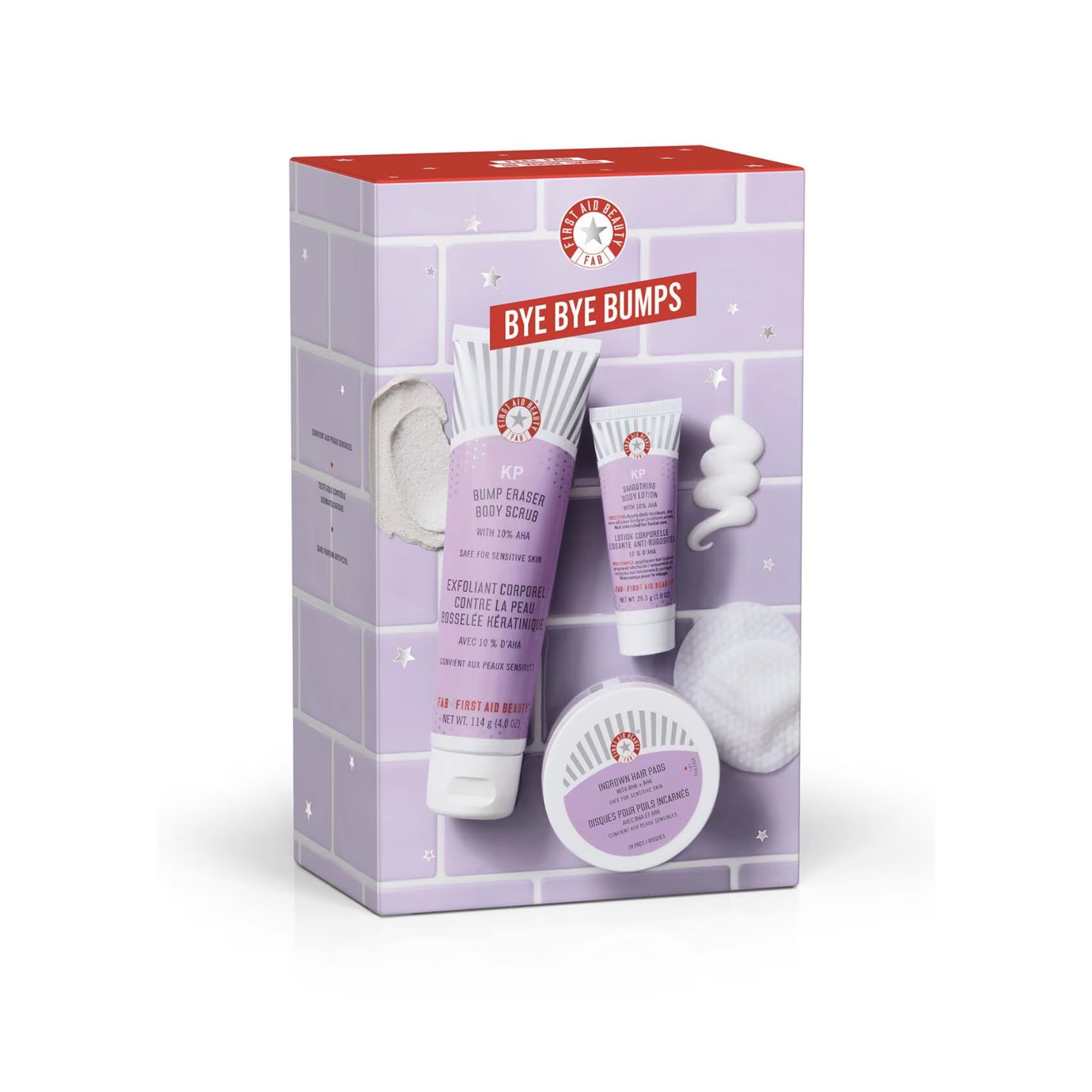 First Aid Beauty Bye Bye Bumps Kit Livraison Maroc Morocco Chiken skin