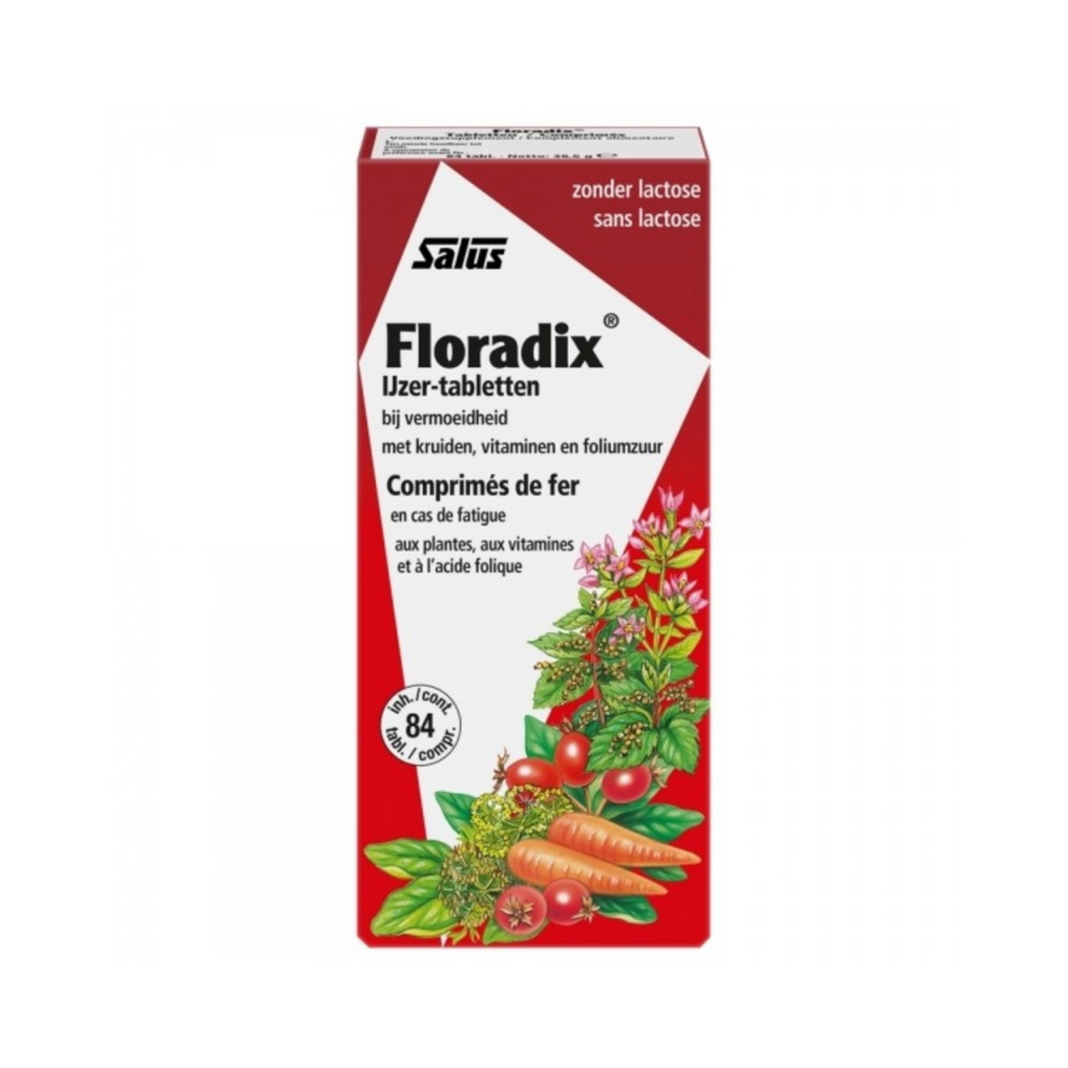 Salus Floradix® - Fer + Plantes - 84 comprimés