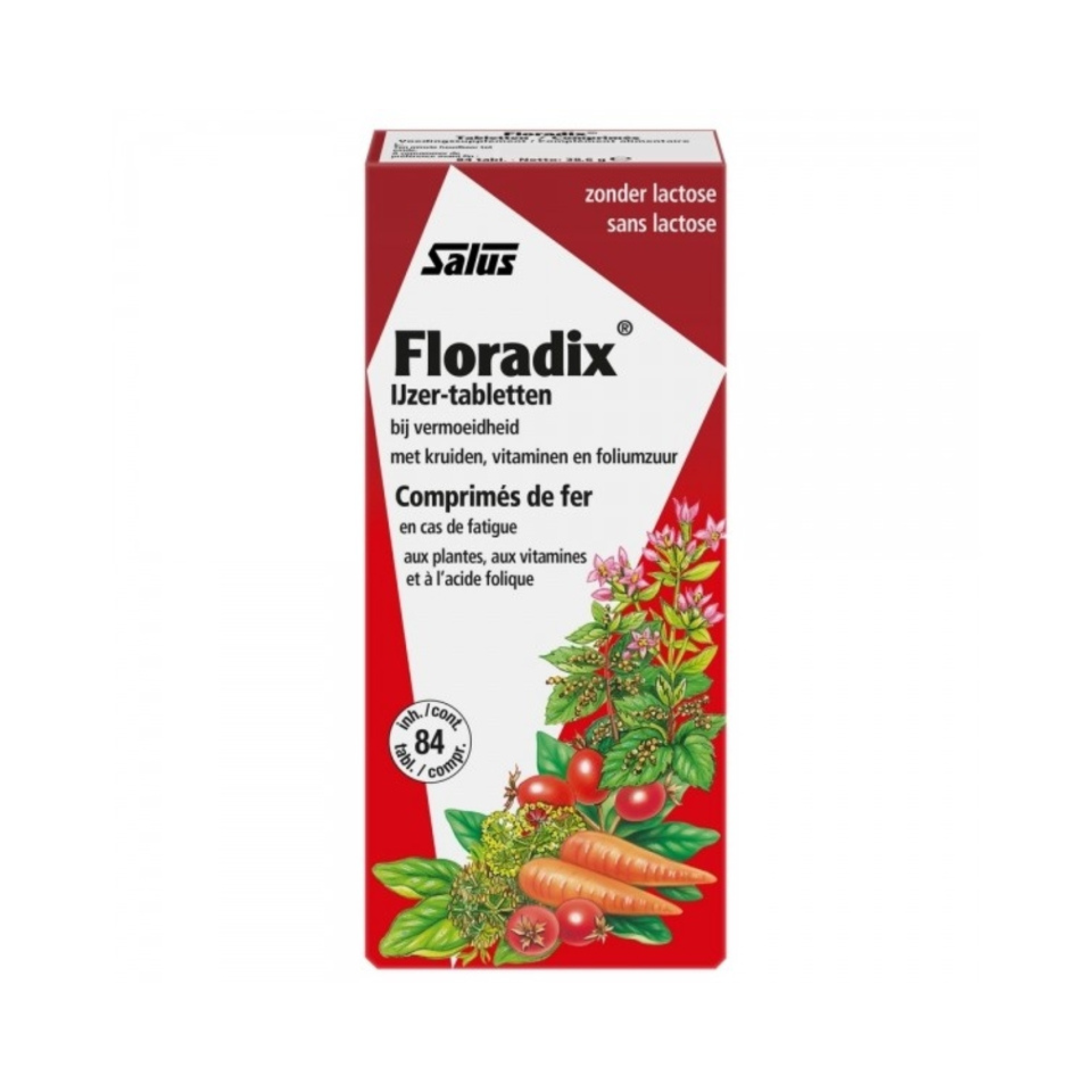 Salus Floradix® - Fer + Plantes - 84 comprimés