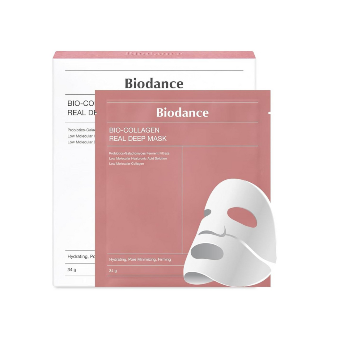 Biodance - Bio Collagen Real Deep Mask - Pack of 4 Kbeauty maroc Masque de nuit collagène 