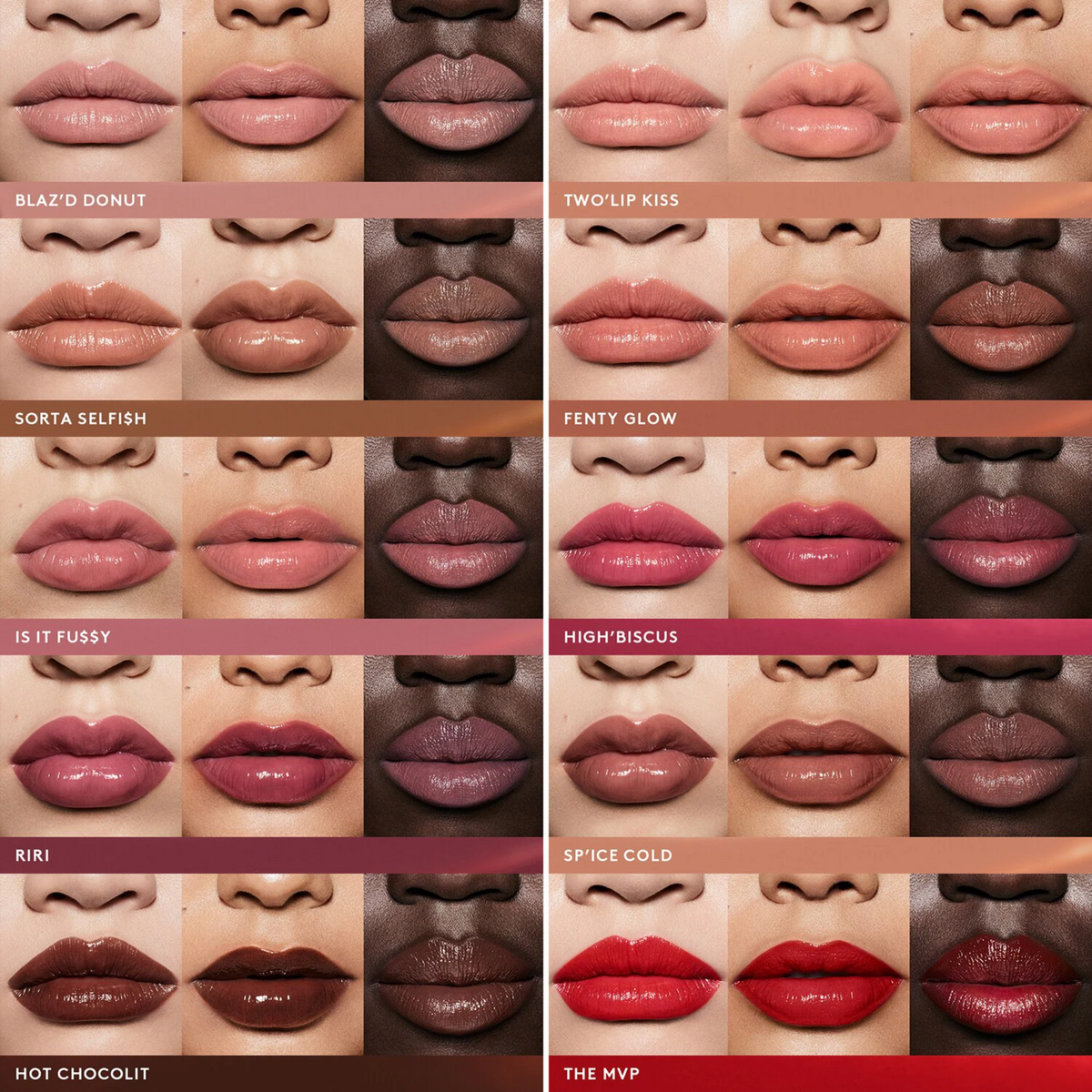 Fenty Beauty Gloss Bomb Stix High-Shine Gloss Stick - Two Lip Kiss