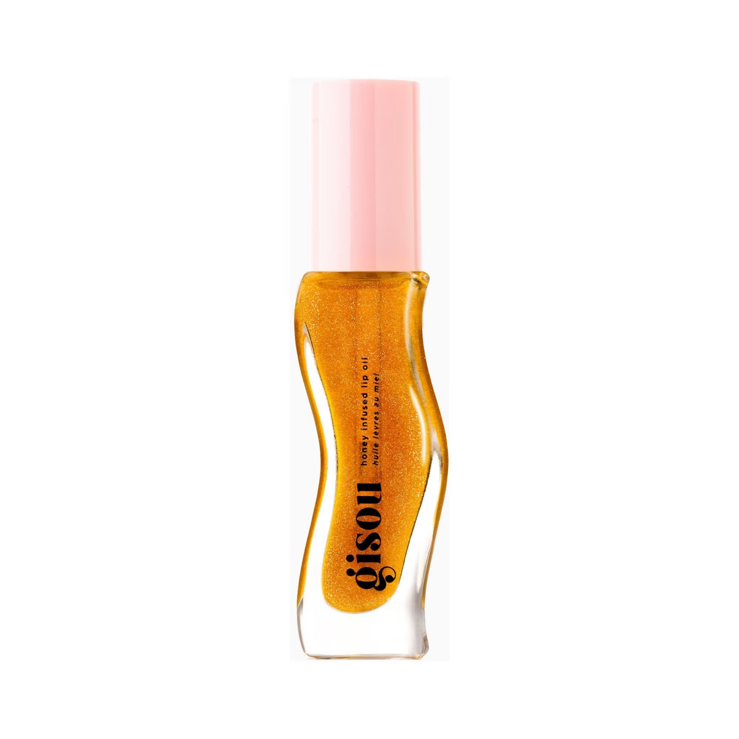 Gisou Honey Infused Golden Shimmer Glow Lip Oil