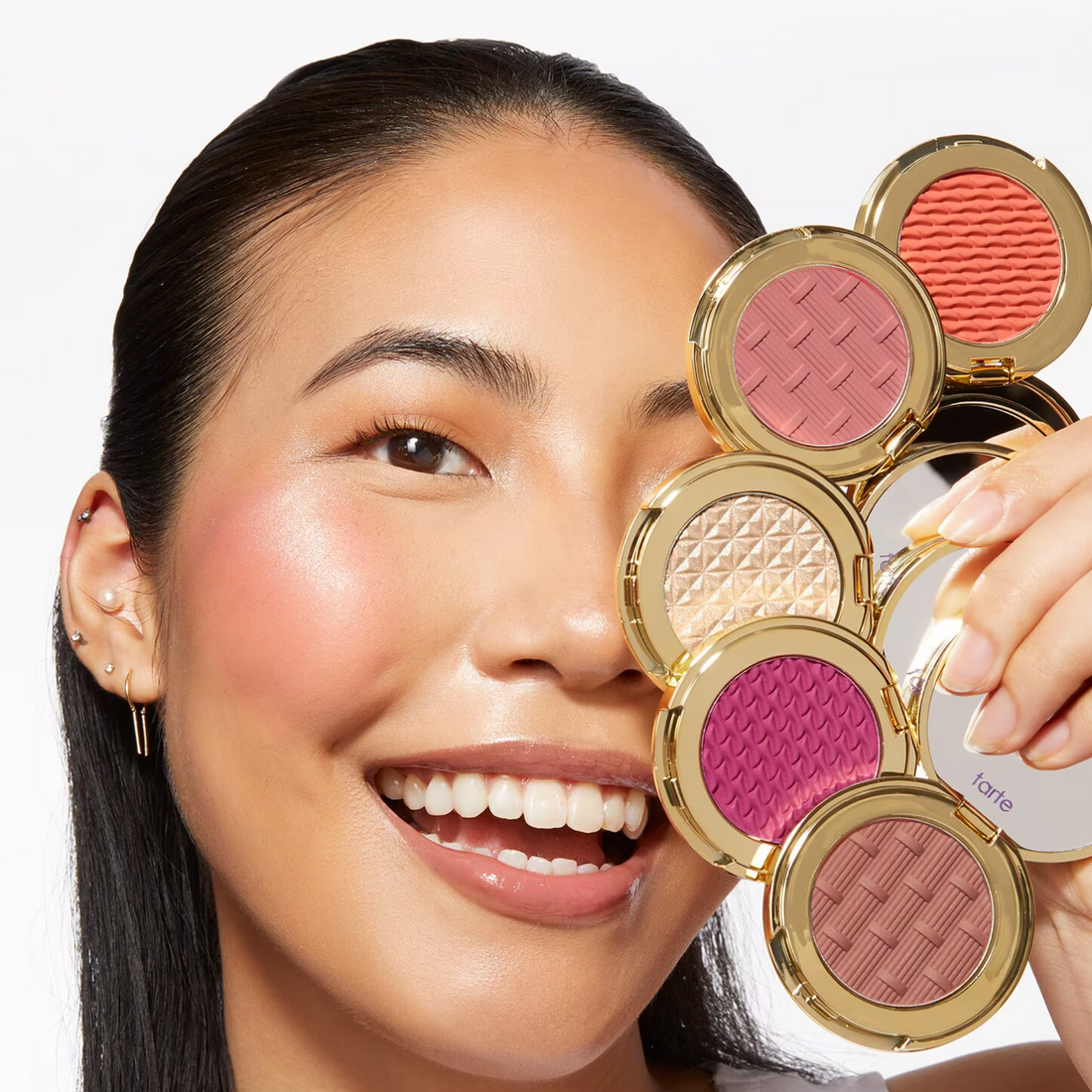 Tarte Stay Golden Amazonian Clay Cheek Set - Coffret blush